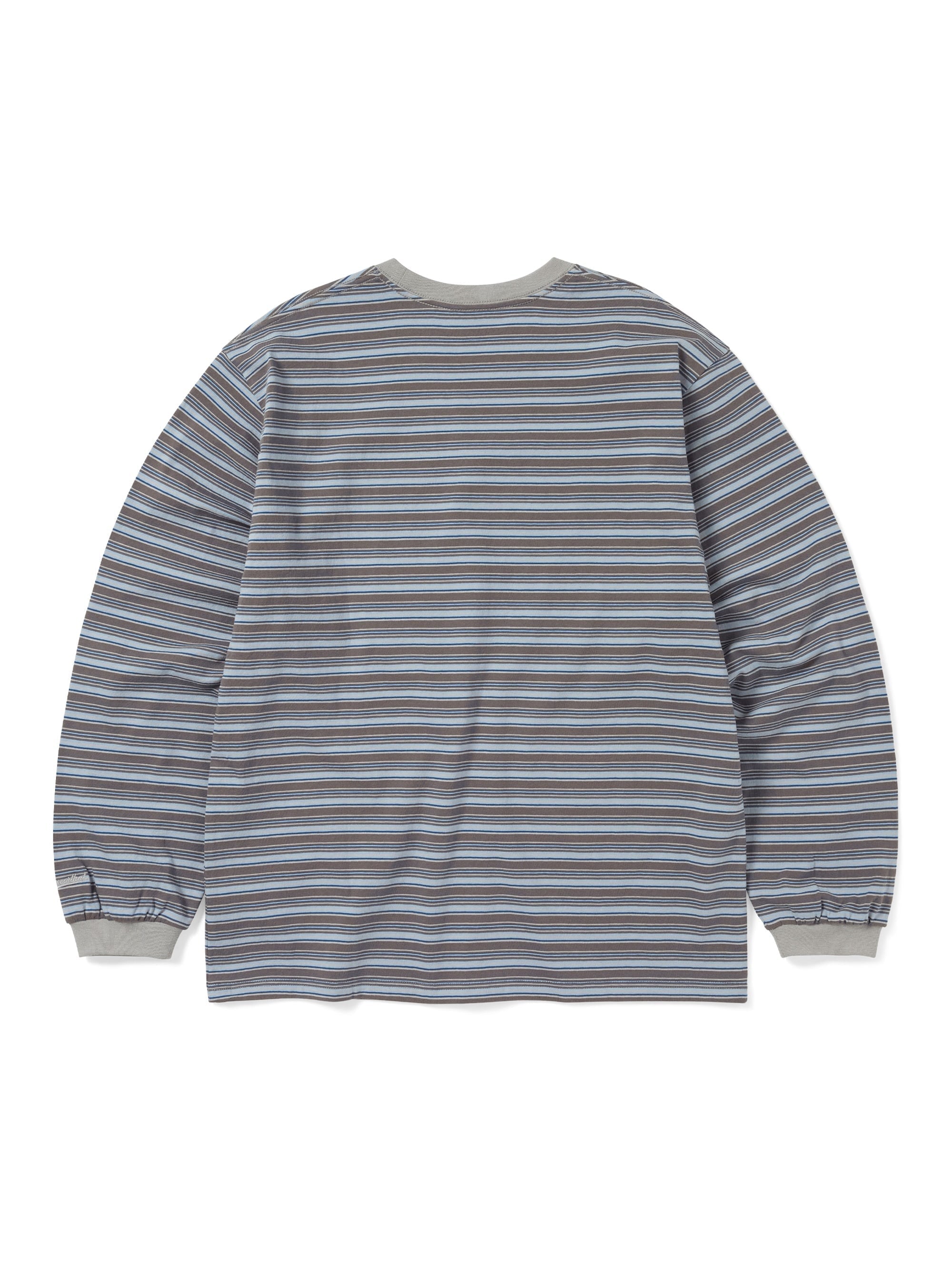 thisisneverthat - Striped L/S Tee (Brown) product image 4 | TRAB K-Fashion Australia