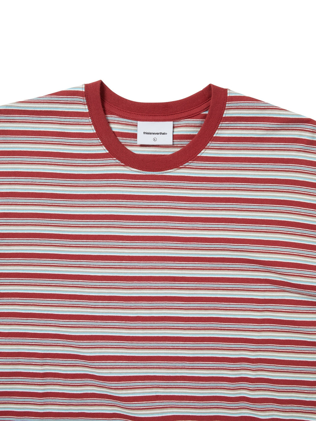 thisisneverthat - Striped L/S Tee (Red) product image 2 | TRAB K-Fashion Australia