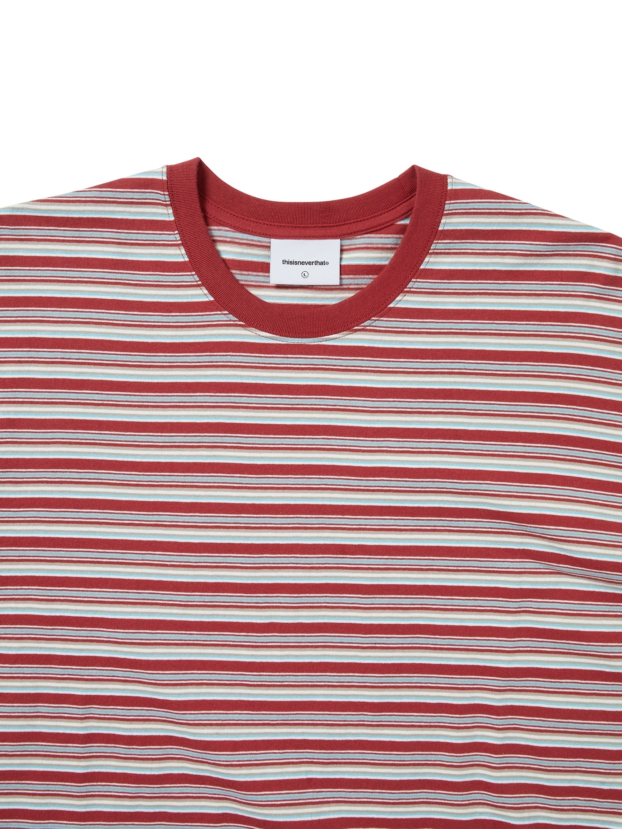 thisisneverthat - Striped L/S Tee (Red) product image 2 | TRAB K-Fashion Australia