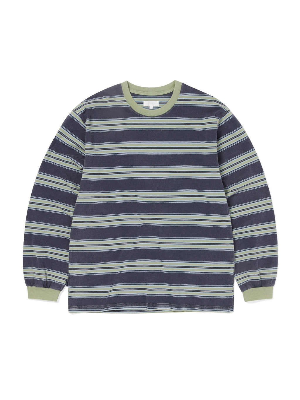 thisisneverthat - Striped L/S Tee (Navy) product image 1 | TRAB K-Fashion Australia