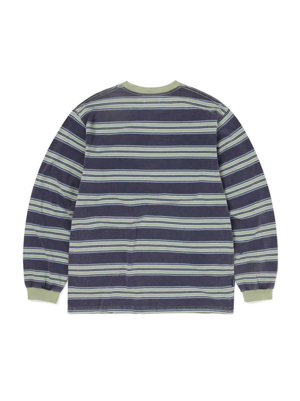 thisisneverthat - Striped L/S Tee (Navy) product image 3 | TRAB K-Fashion Australia