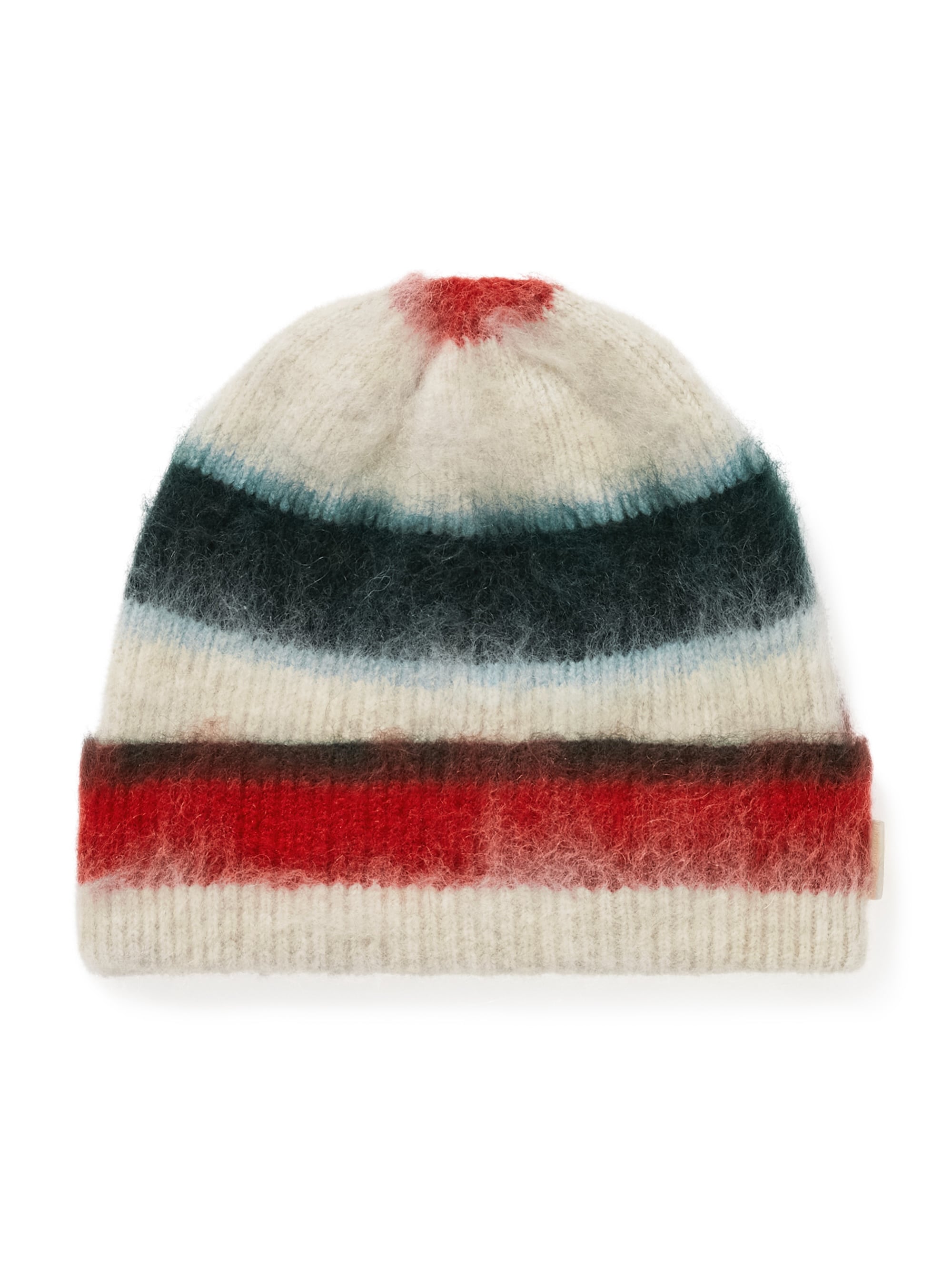 thisisneverthat - Striped Mohair Beanie (Ivory) product image 1 | TRAB K-Fashion Australia