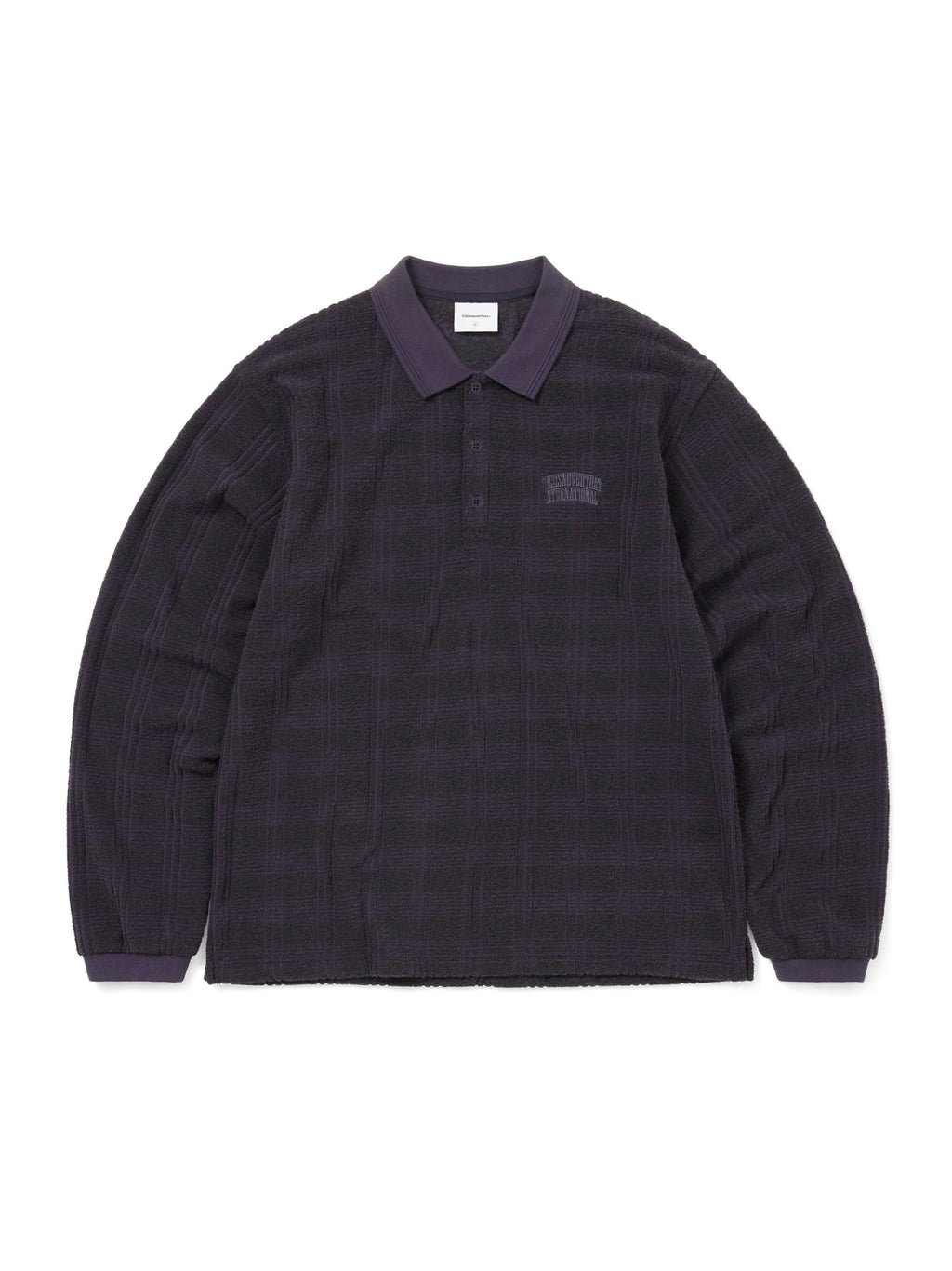 thisisneverthat - Striped Rugby L/S Top (Black) product image 1 | TRAB K-Fashion Australia