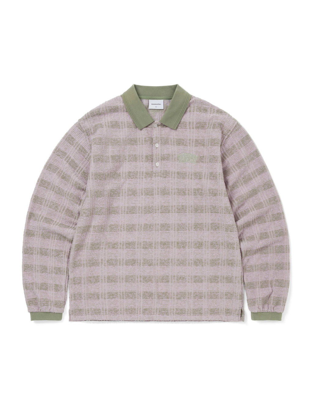 thisisneverthat - Striped Rugby L/S Top Light (Olive) product image 1 | TRAB K-Fashion Australia
