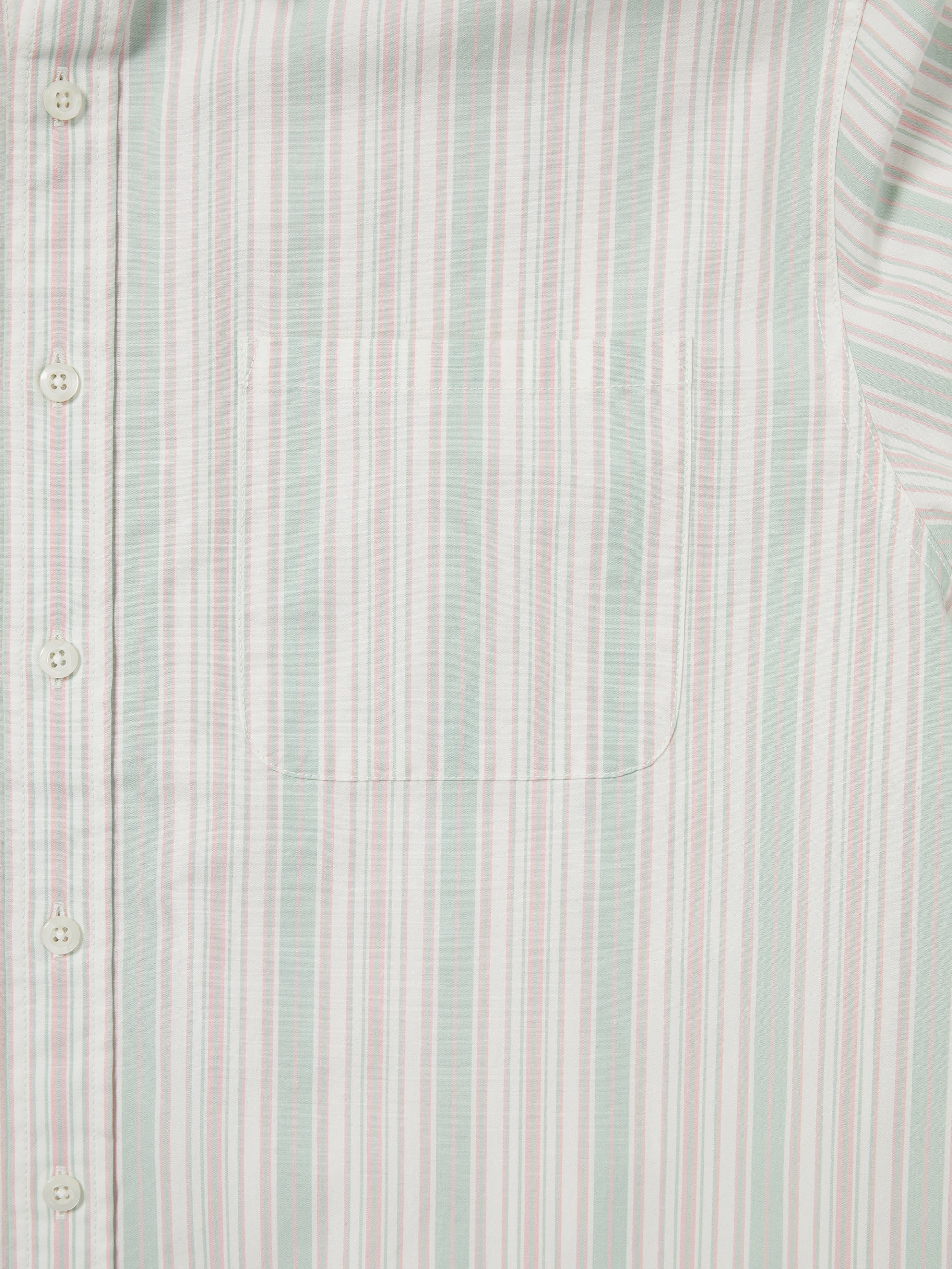 thisisneverthat - Striped S/S Shirt (Green) product image 3 | TRAB K-Fashion Australia