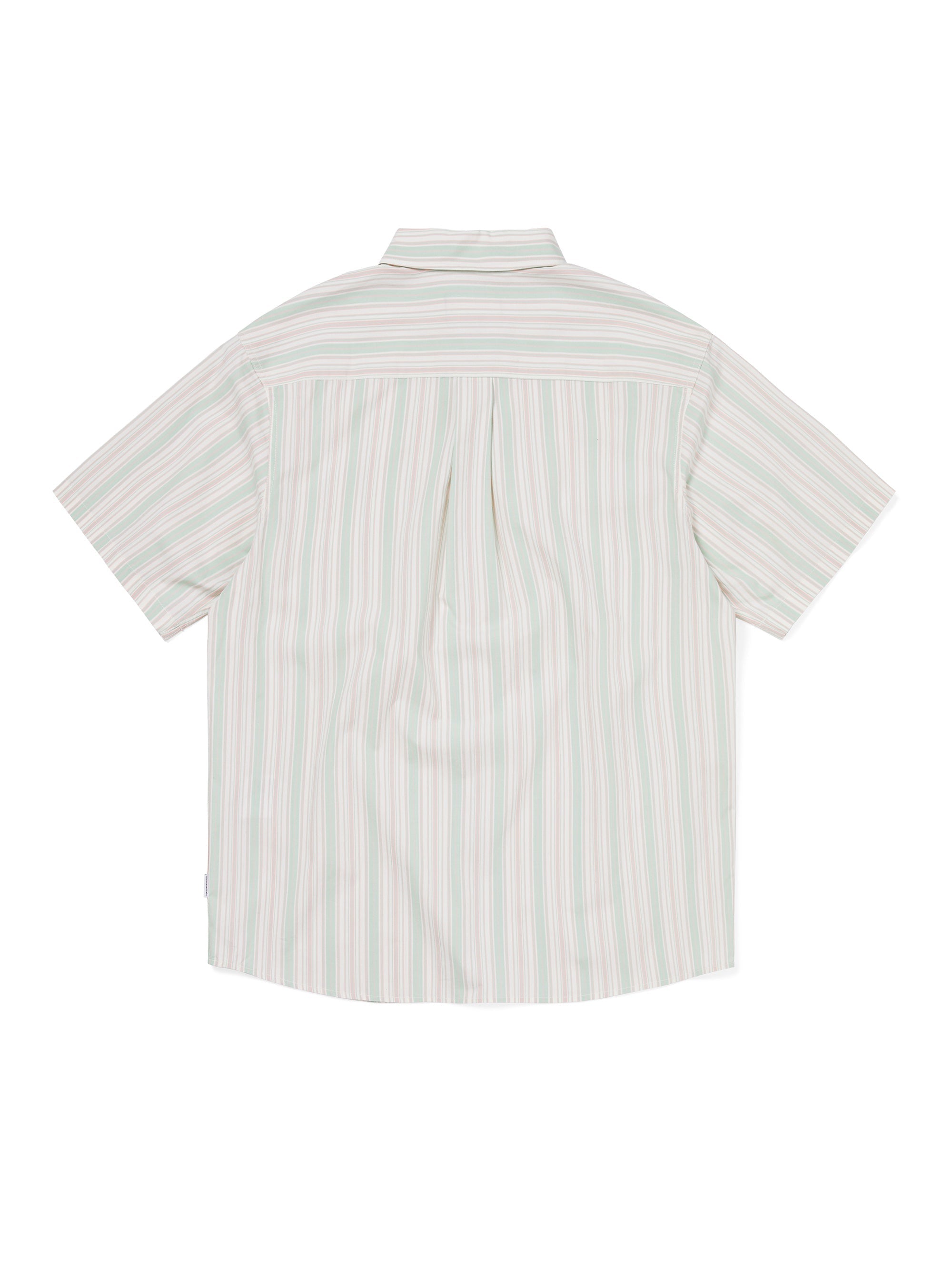 thisisneverthat - Striped S/S Shirt (Green) product image 4 | TRAB K-Fashion Australia