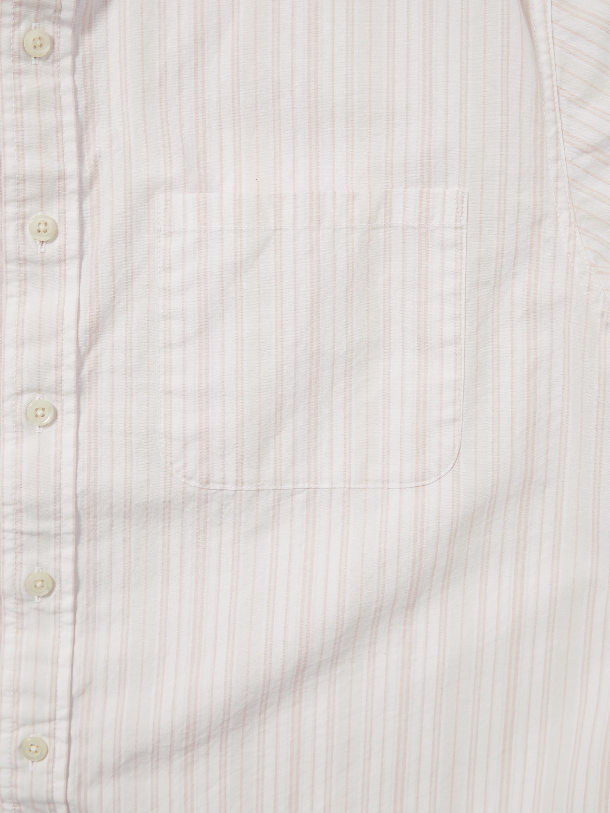 thisisneverthat - Striped S/S Shirt (White) product image 3 | TRAB K-Fashion Australia