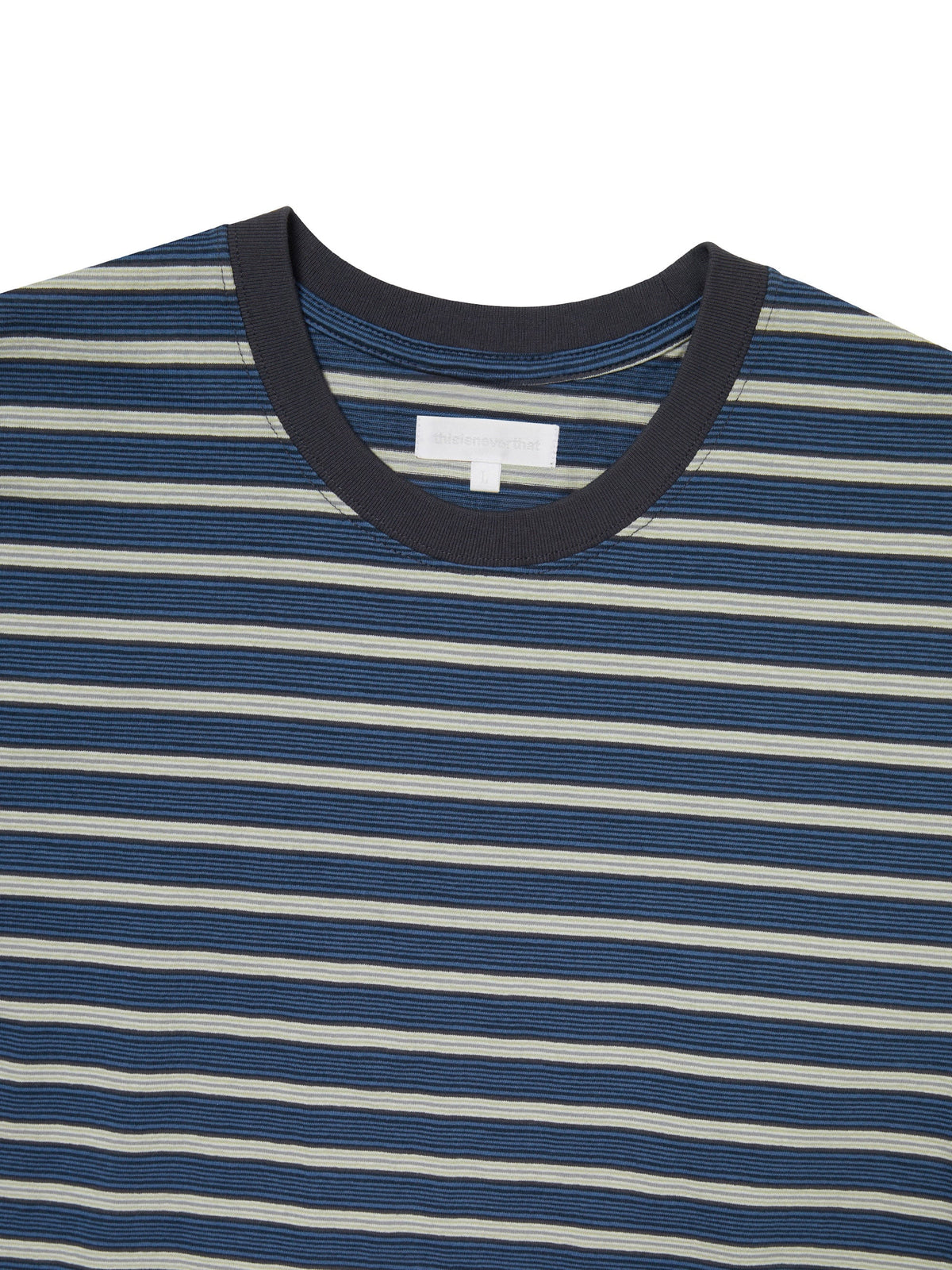 thisisneverthat - Striped Tee (Navy) product image 2 | TRAB K-Fashion Australia