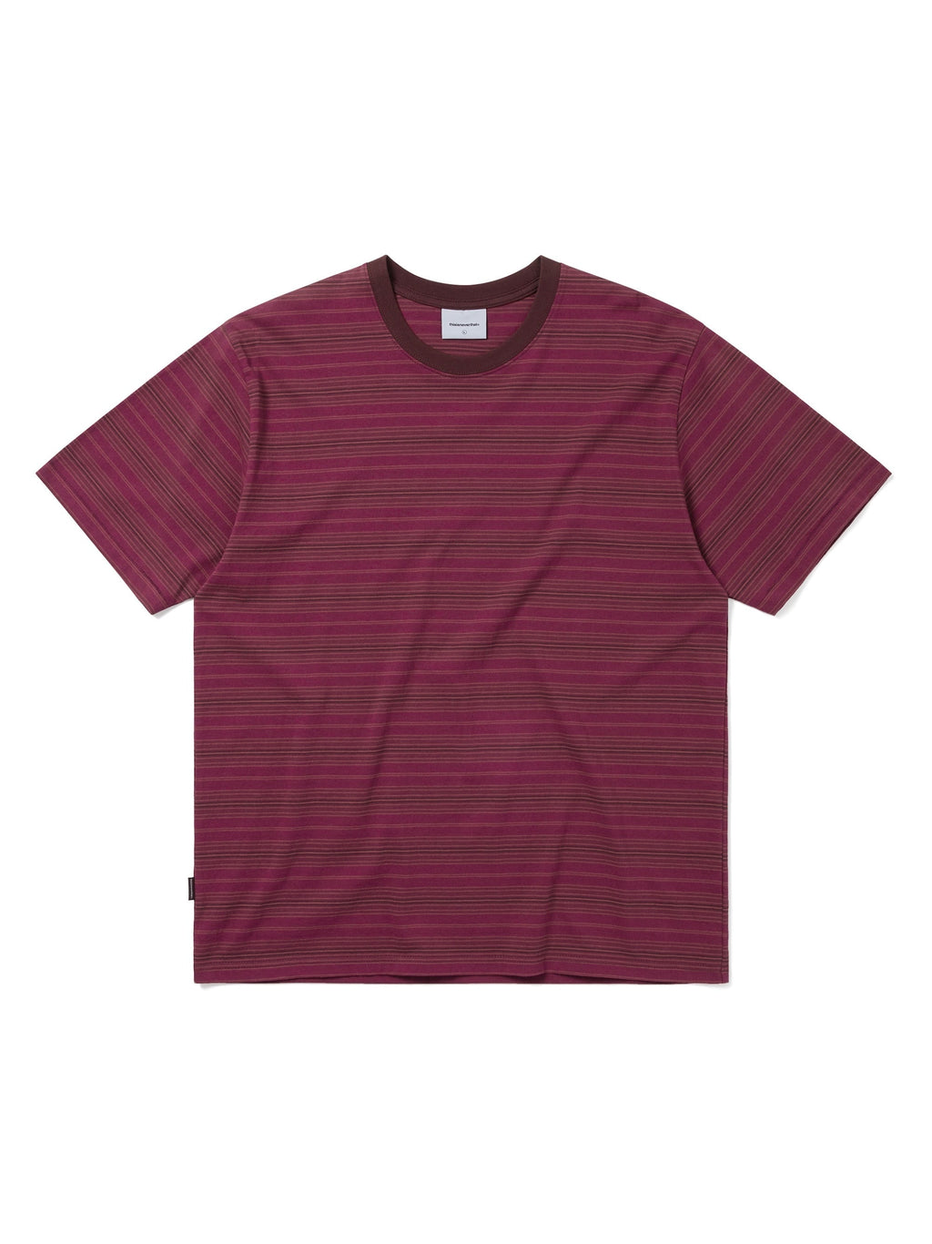 thisisneverthat - Striped Tee Purple (Red) product image 1 | TRAB K-Fashion Australia