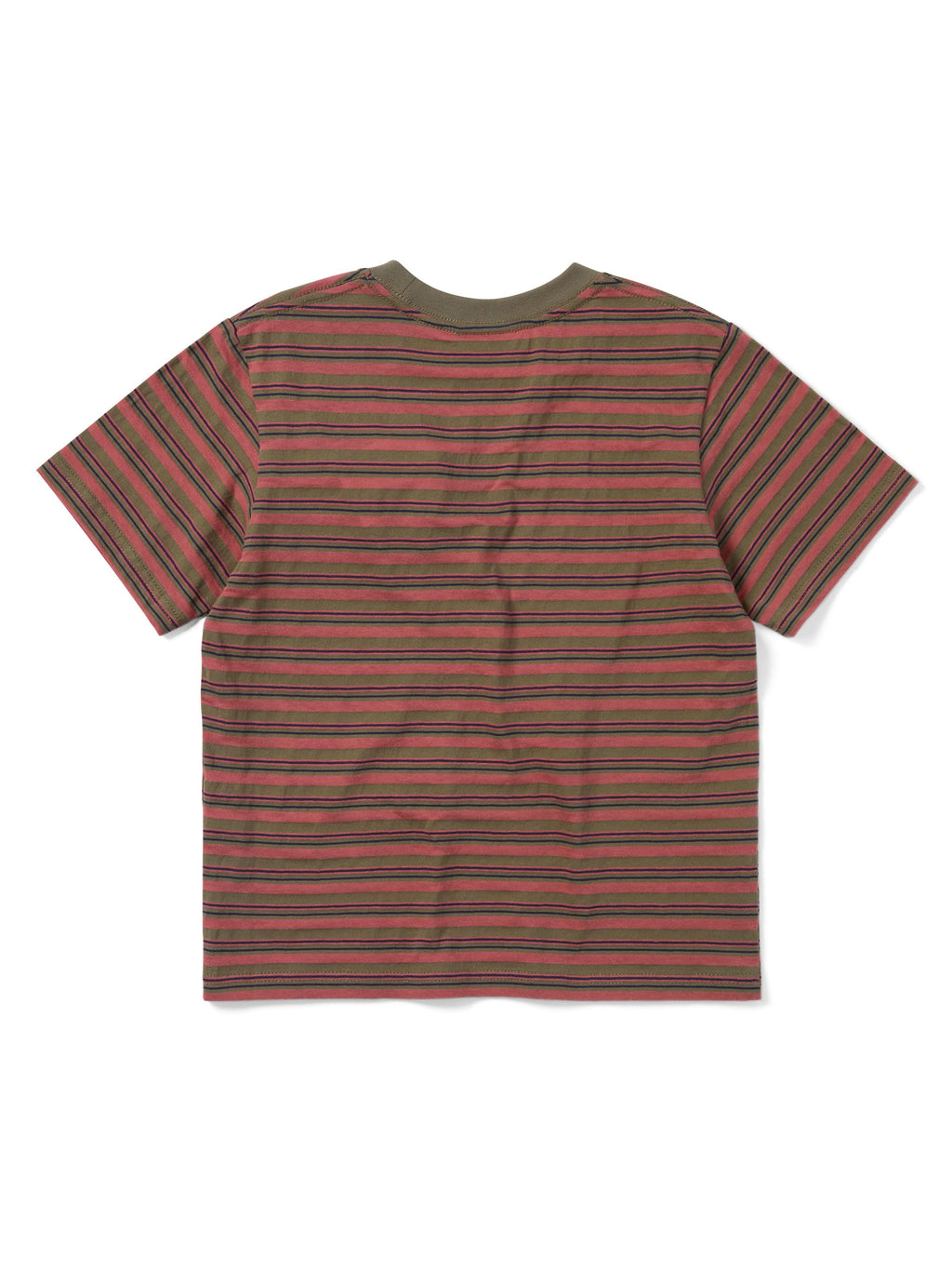 thisisneverthat - Striped W Tee (Khaki) product image 3 | TRAB K-Fashion Australia