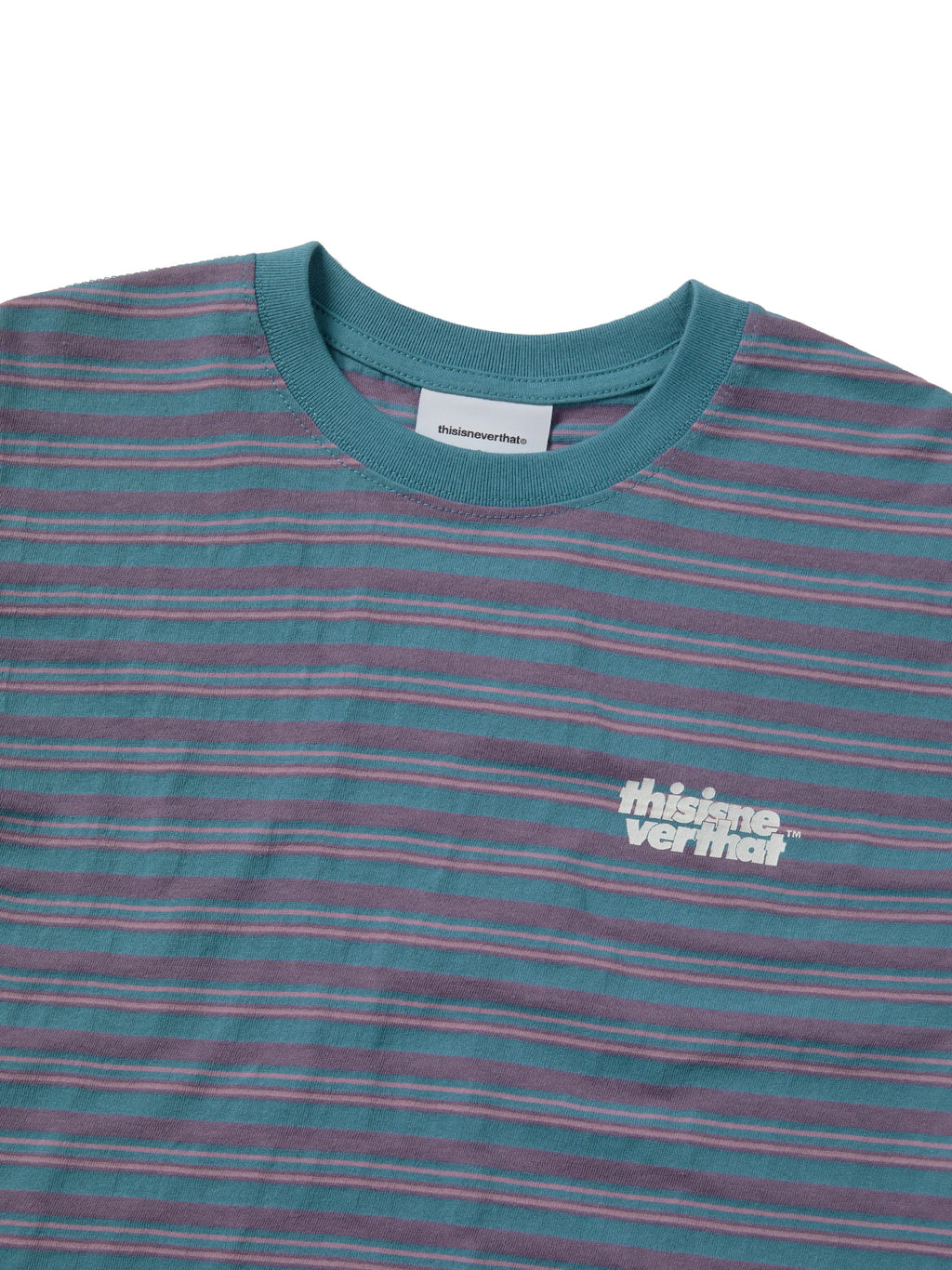 thisisneverthat - Striped W Tee (Blue) product image 2 | TRAB K-Fashion Australia