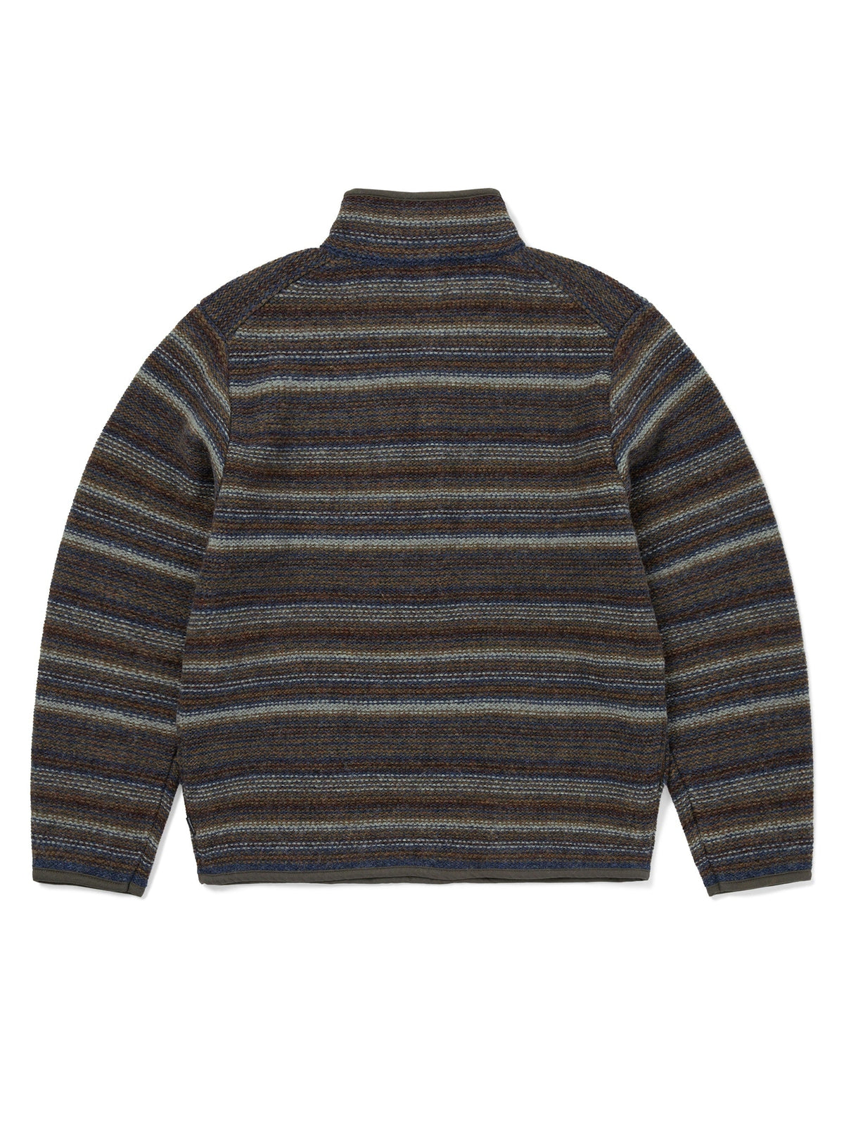 thisisneverthat - Striped Wool Knit Pullover (Olive) product image 4 | TRAB K-Fashion Australia