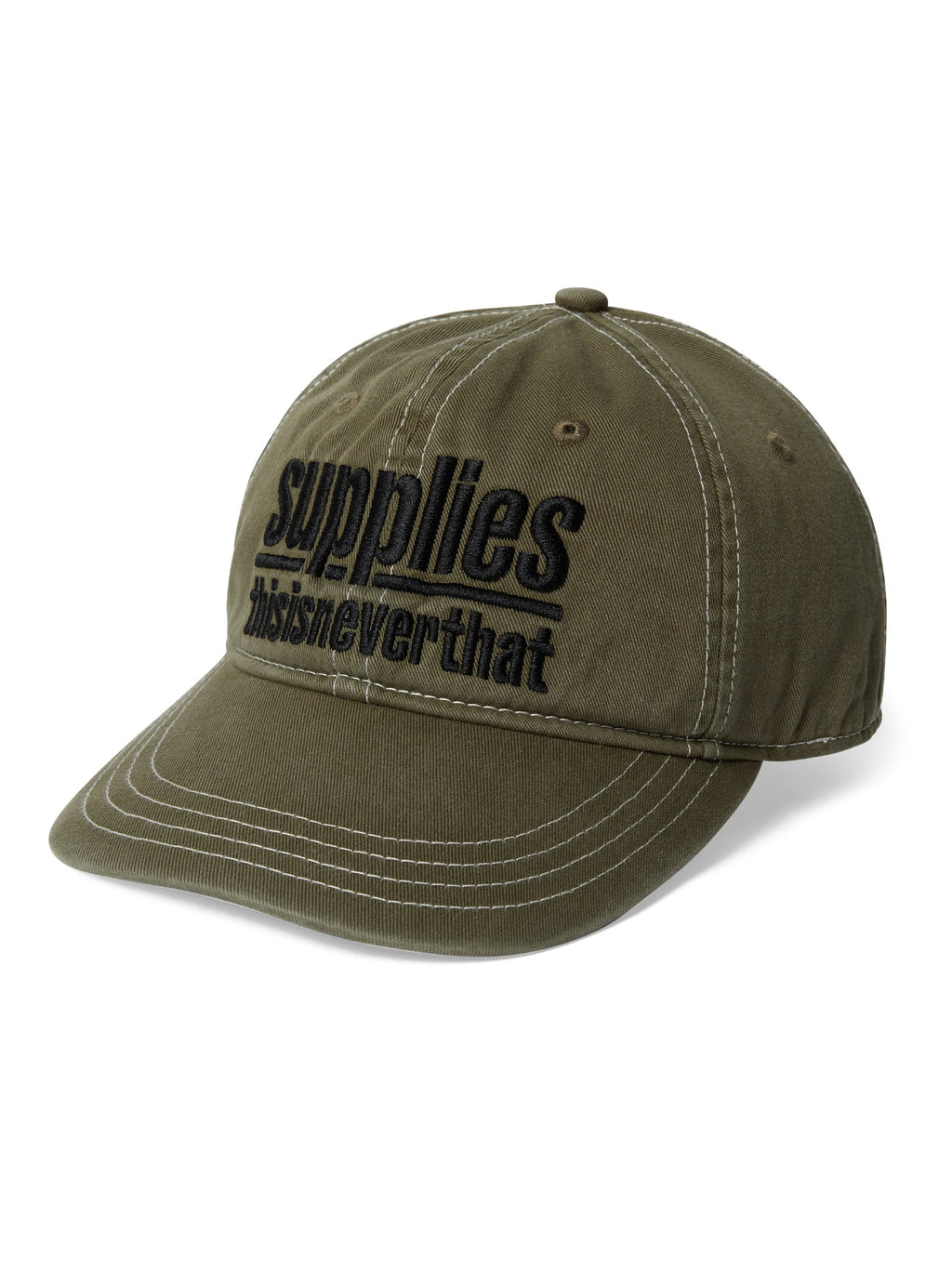 thisisneverthat - Supplies Cap (Khaki) product image 1 | TRAB K-Fashion Australia