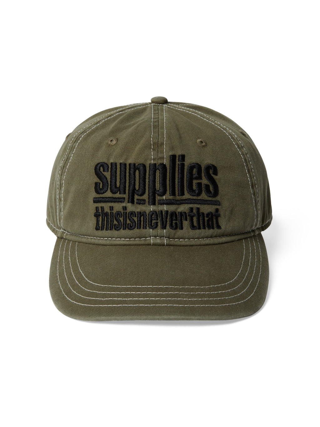 thisisneverthat - Supplies Cap (Khaki) product image 2 | TRAB K-Fashion Australia