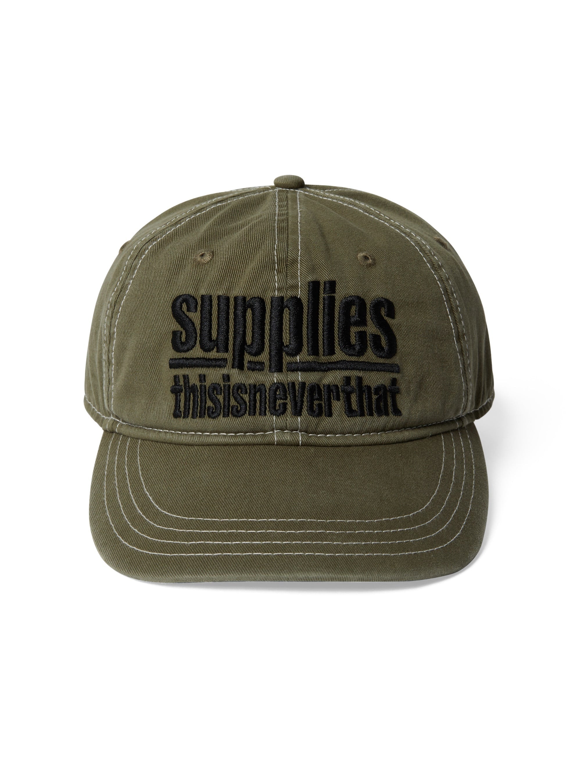thisisneverthat - Supplies Cap (Khaki) product image 2 | TRAB K-Fashion Australia