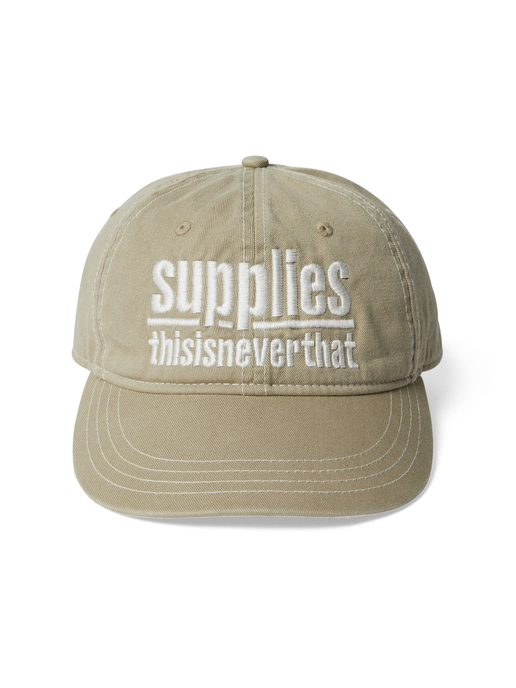 thisisneverthat - Supplies Cap (Stone) product image 2 | TRAB K-Fashion Australia
