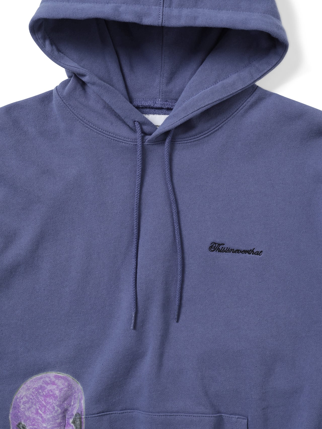 thisisneverthat - Surfing Skull Hoodie (Purple Blue) product image 2 | TRAB K-Fashion Australia