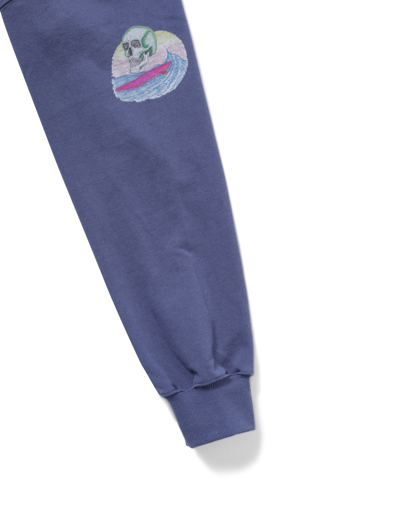 thisisneverthat - Surfing Skull Hoodie (Purple Blue) product image 3 | TRAB K-Fashion Australia