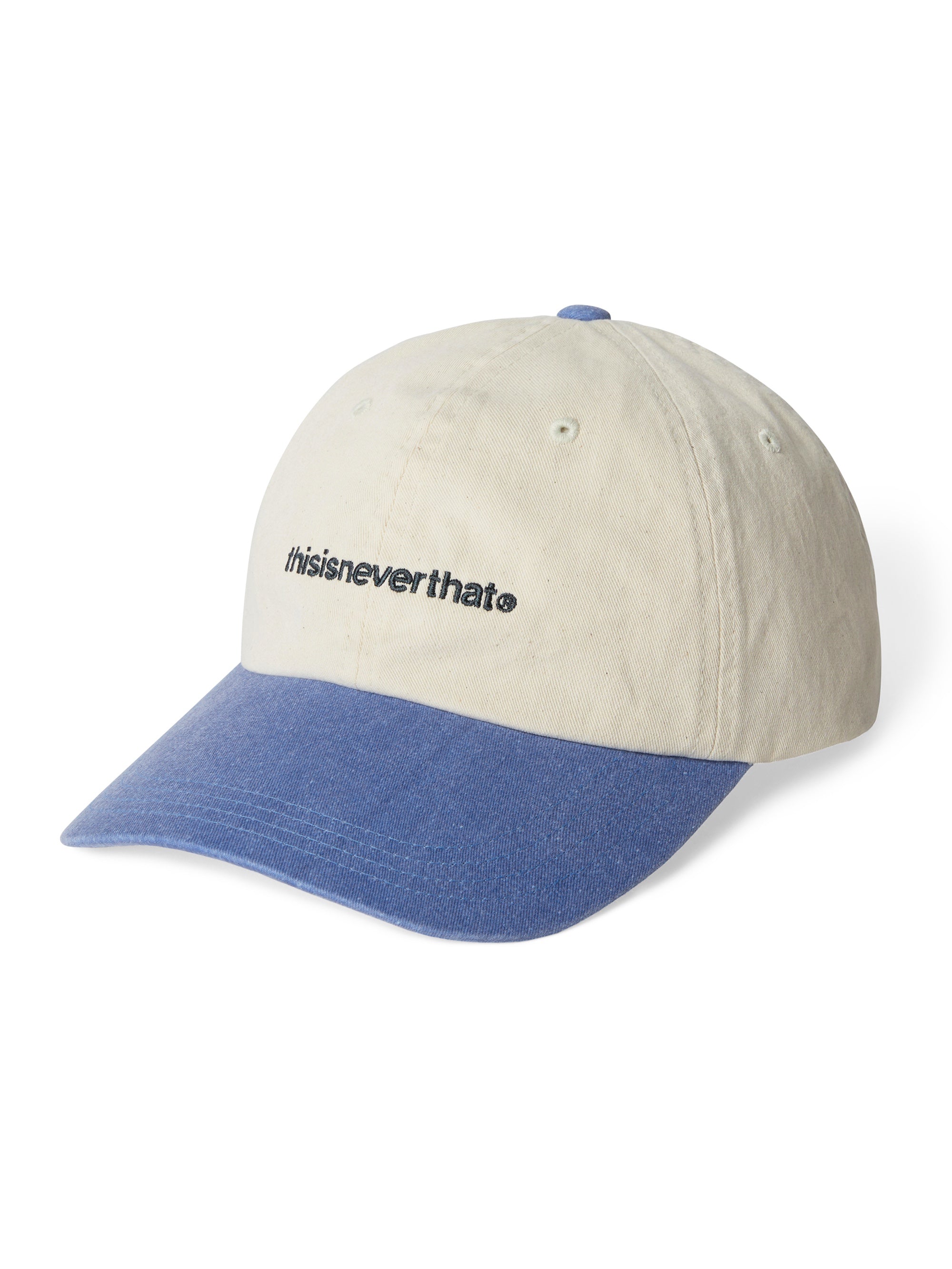 thisisneverthat - T-Logo Cap (Ivory/Blue) product image 1 | TRAB K-Fashion Australia