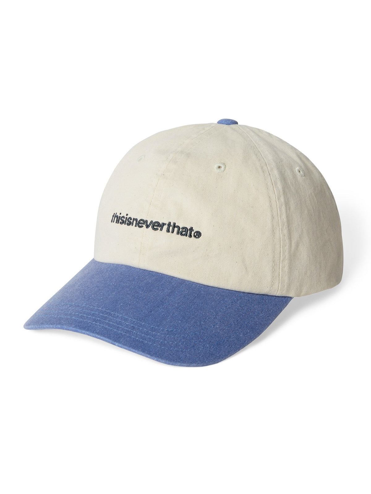 thisisneverthat - T-Logo Cap (Ivory/Blue) product image 1 | TRAB K-Fashion Australia