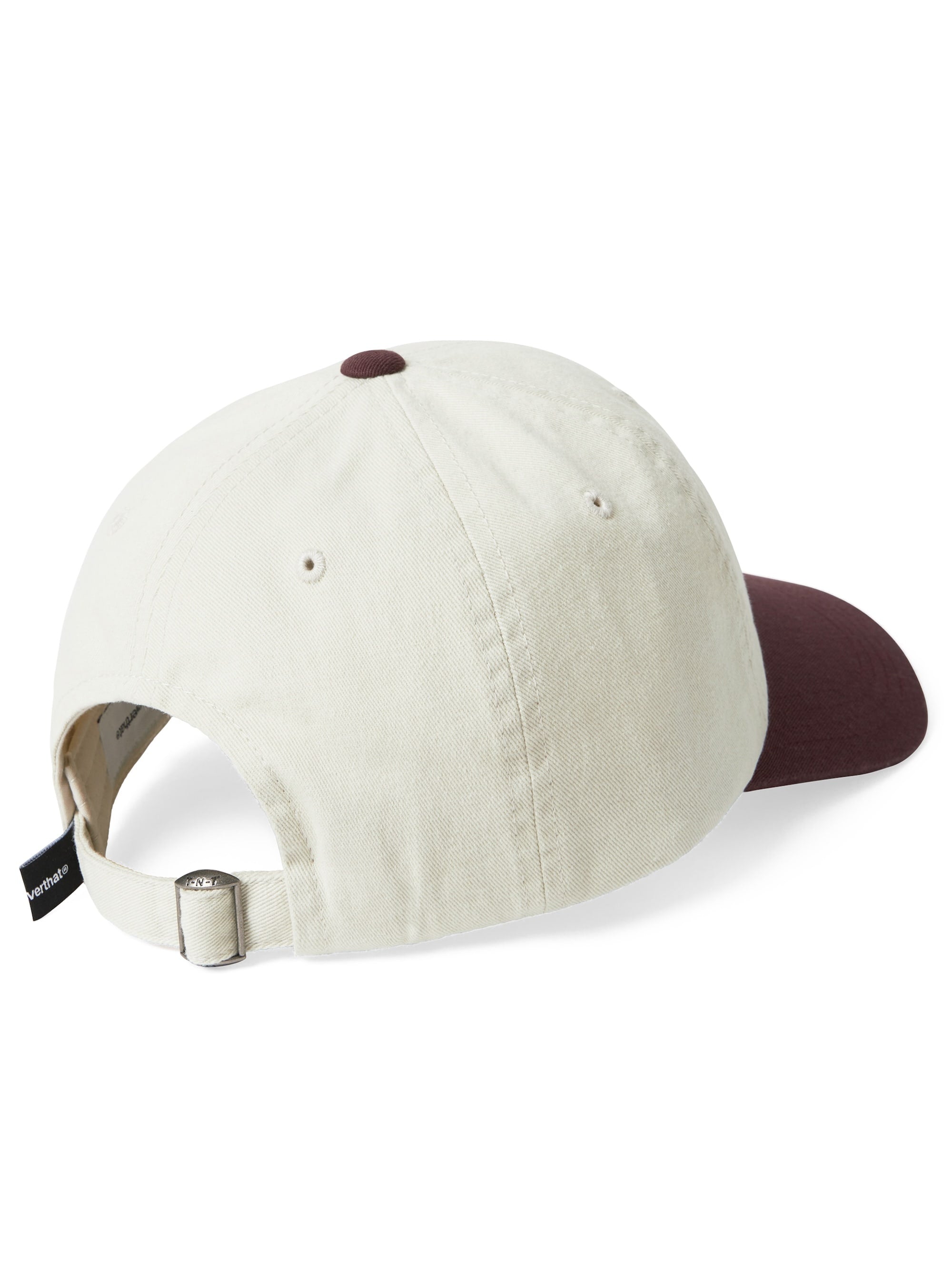 thisisneverthat - T-Logo Cap (Ivory/Burgundy) product image 3 | TRAB K-Fashion Australia