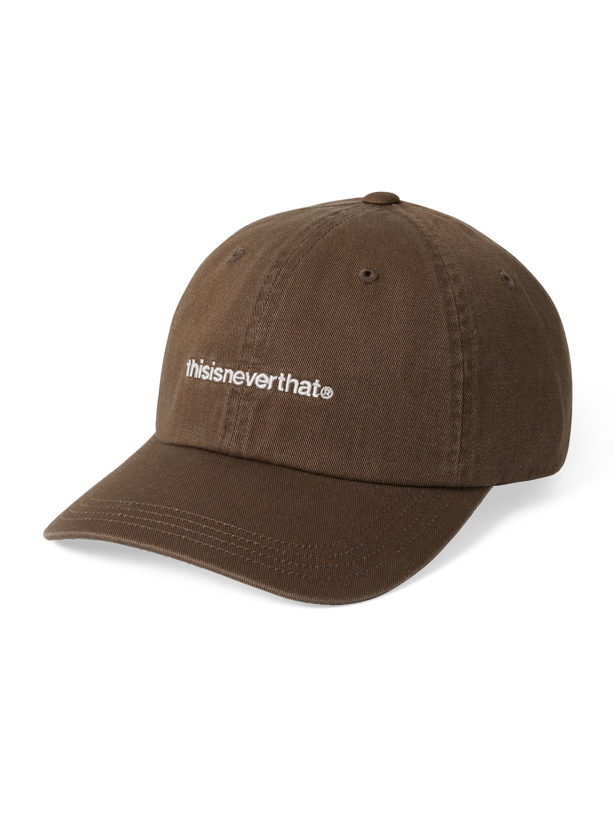 thisisneverthat - T-Logo Cap (Washed Brown) product image 1 | TRAB K-Fashion Australia