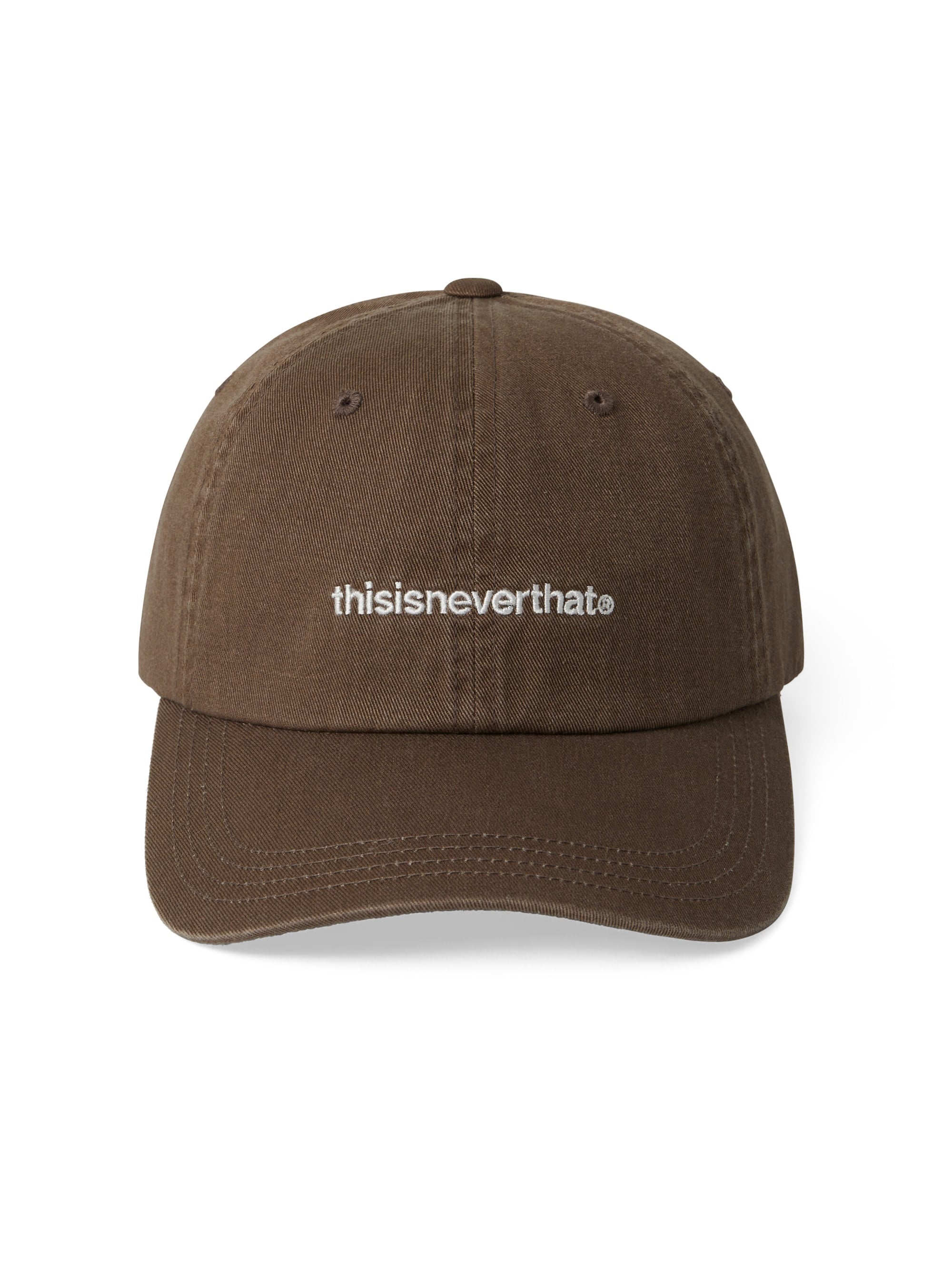 thisisneverthat - T-Logo Cap (Washed Brown) product image 2 | TRAB K-Fashion Australia
