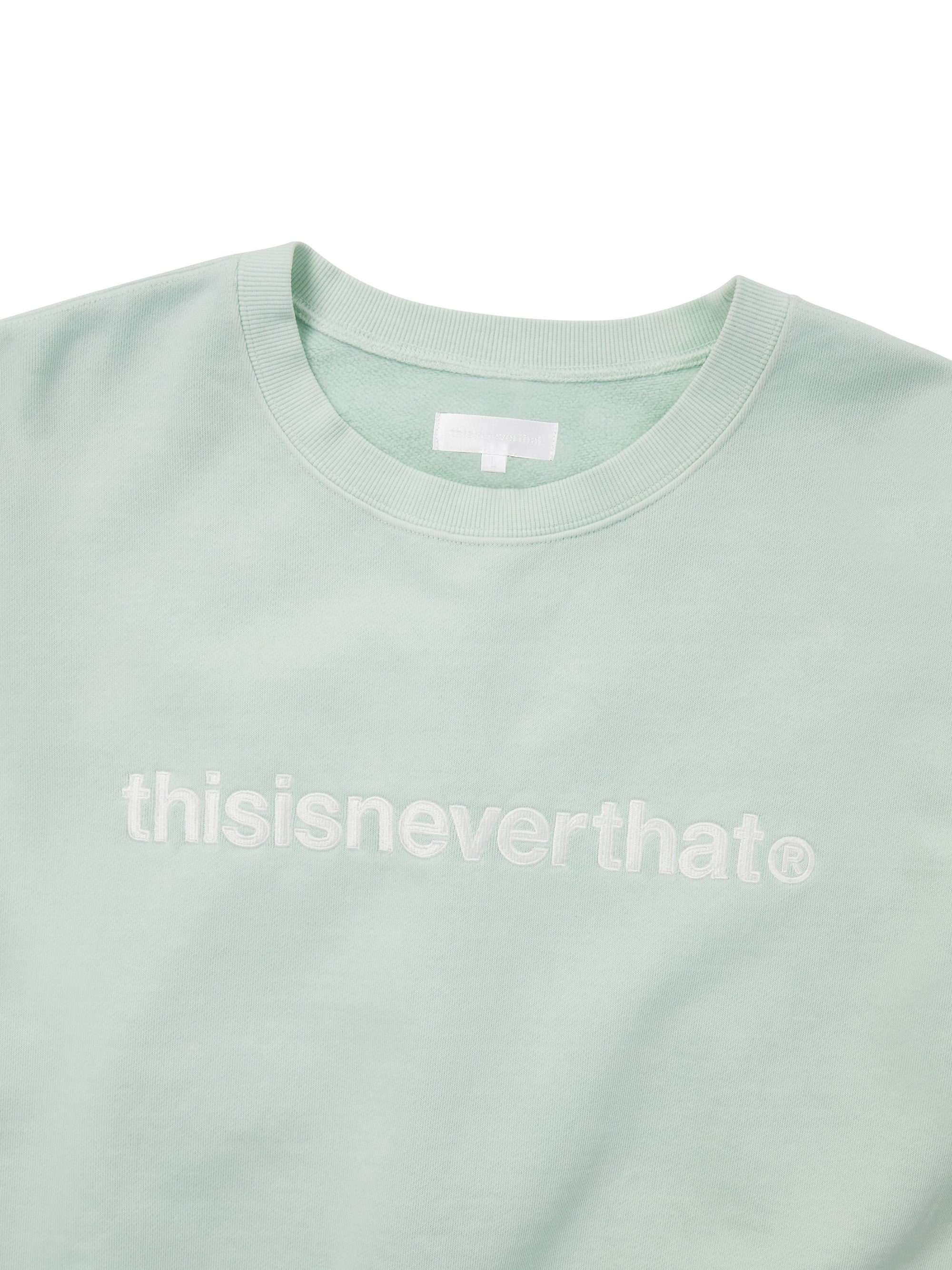 thisisneverthat - T-Logo Crewneck (Cloud) product image 2 | TRAB K-Fashion Australia