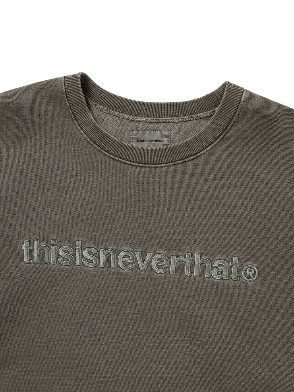 thisisneverthat - T-Logo Crewneck (Mocha) product image 2 | TRAB K-Fashion Australia