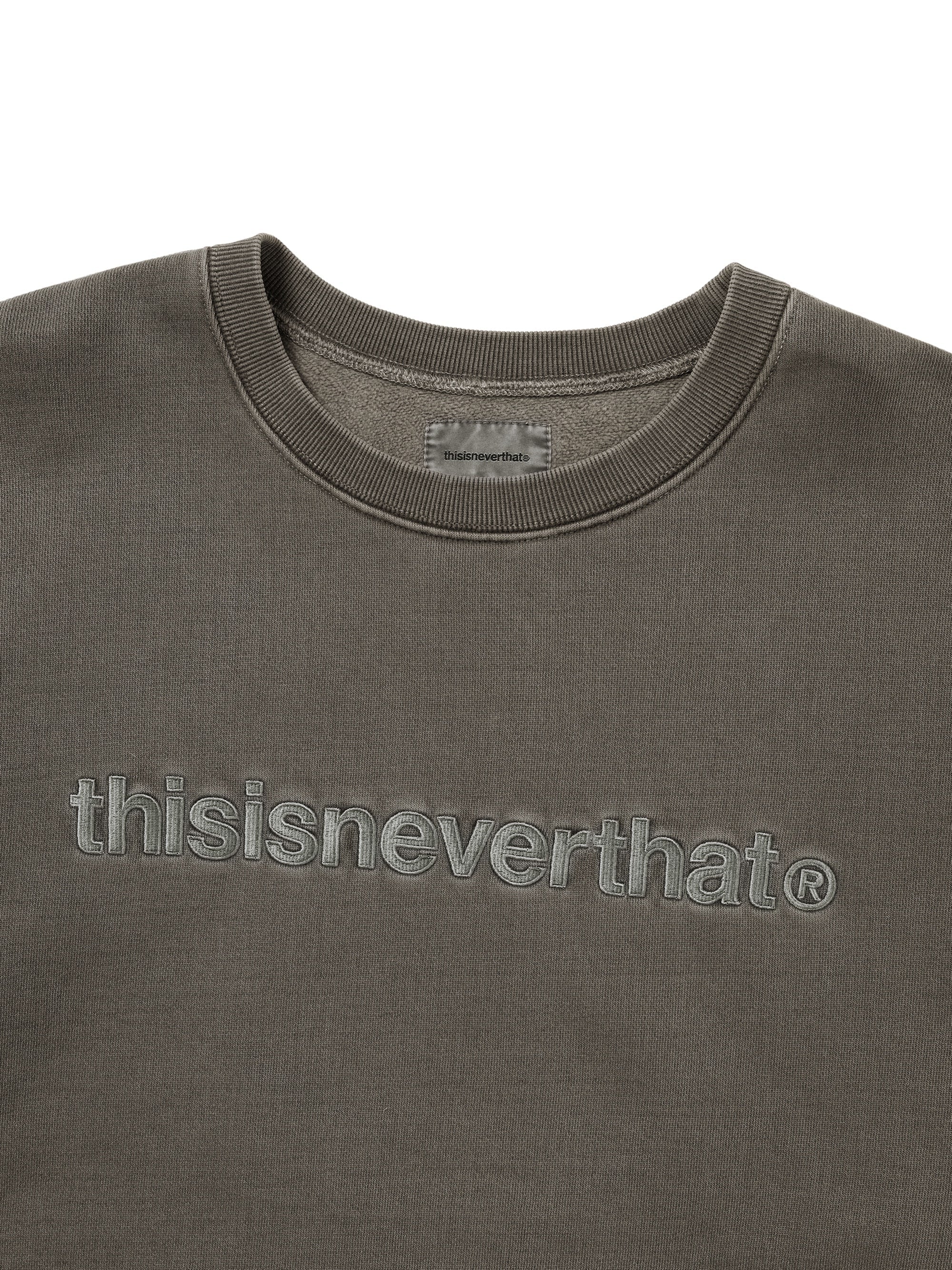 thisisneverthat - T-Logo Crewneck (Mocha) product image 2 | TRAB K-Fashion Australia