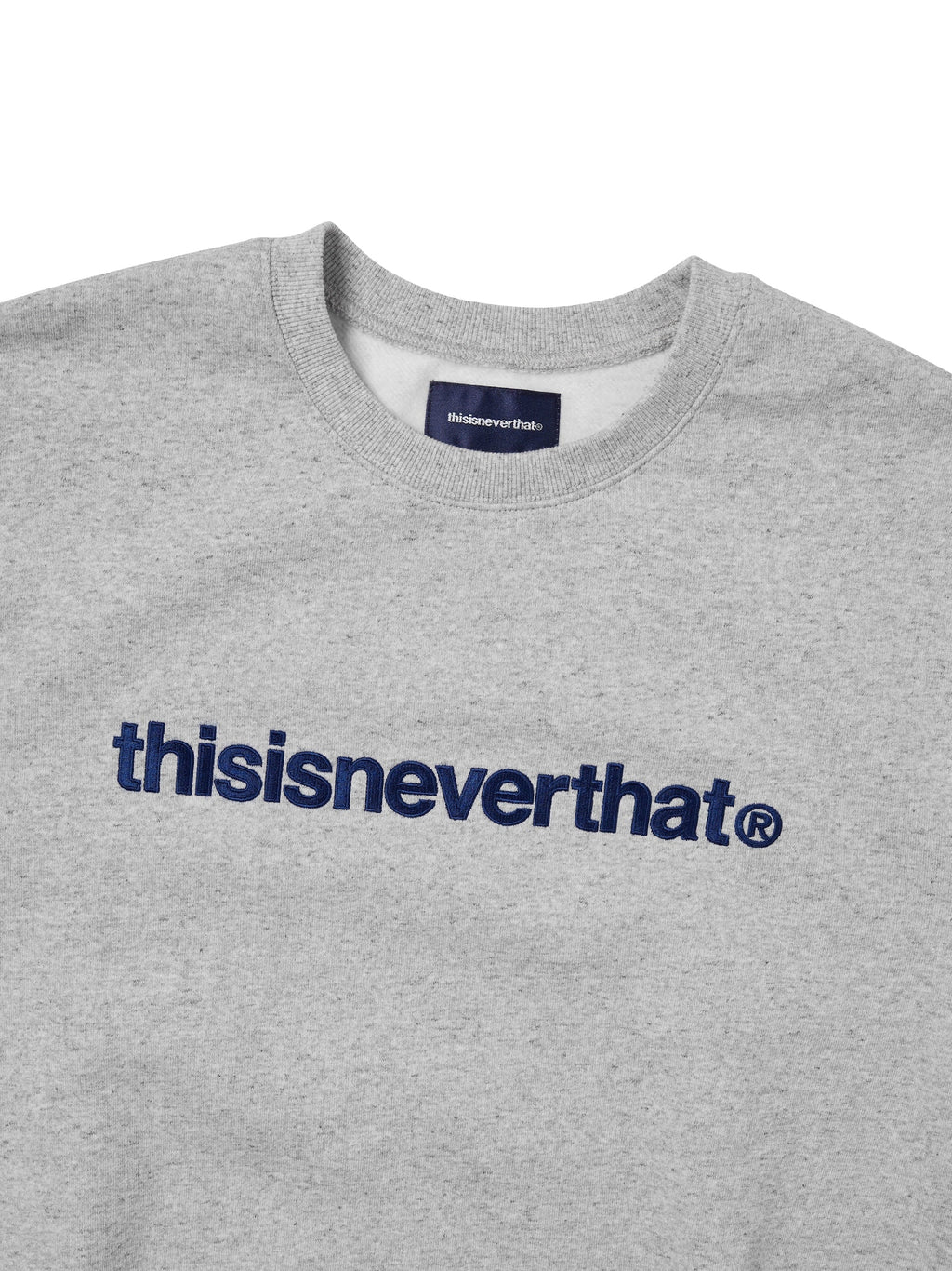 thisisneverthat - T-Logo Crewneck (Heather Grey) product image 2 | TRAB K-Fashion Australia