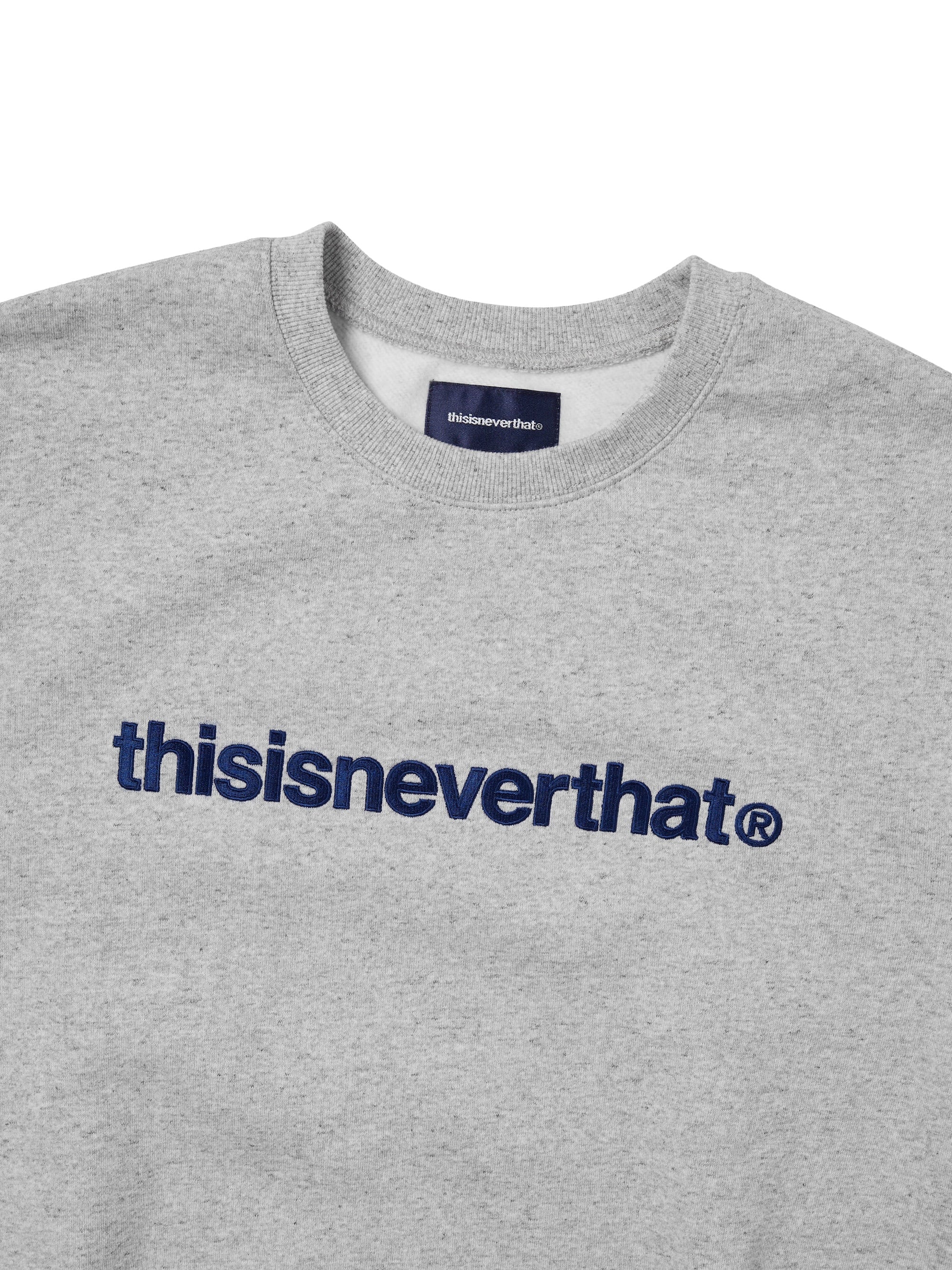 thisisneverthat - T-Logo Crewneck (Grey) product image 2 | TRAB K-Fashion Australia
