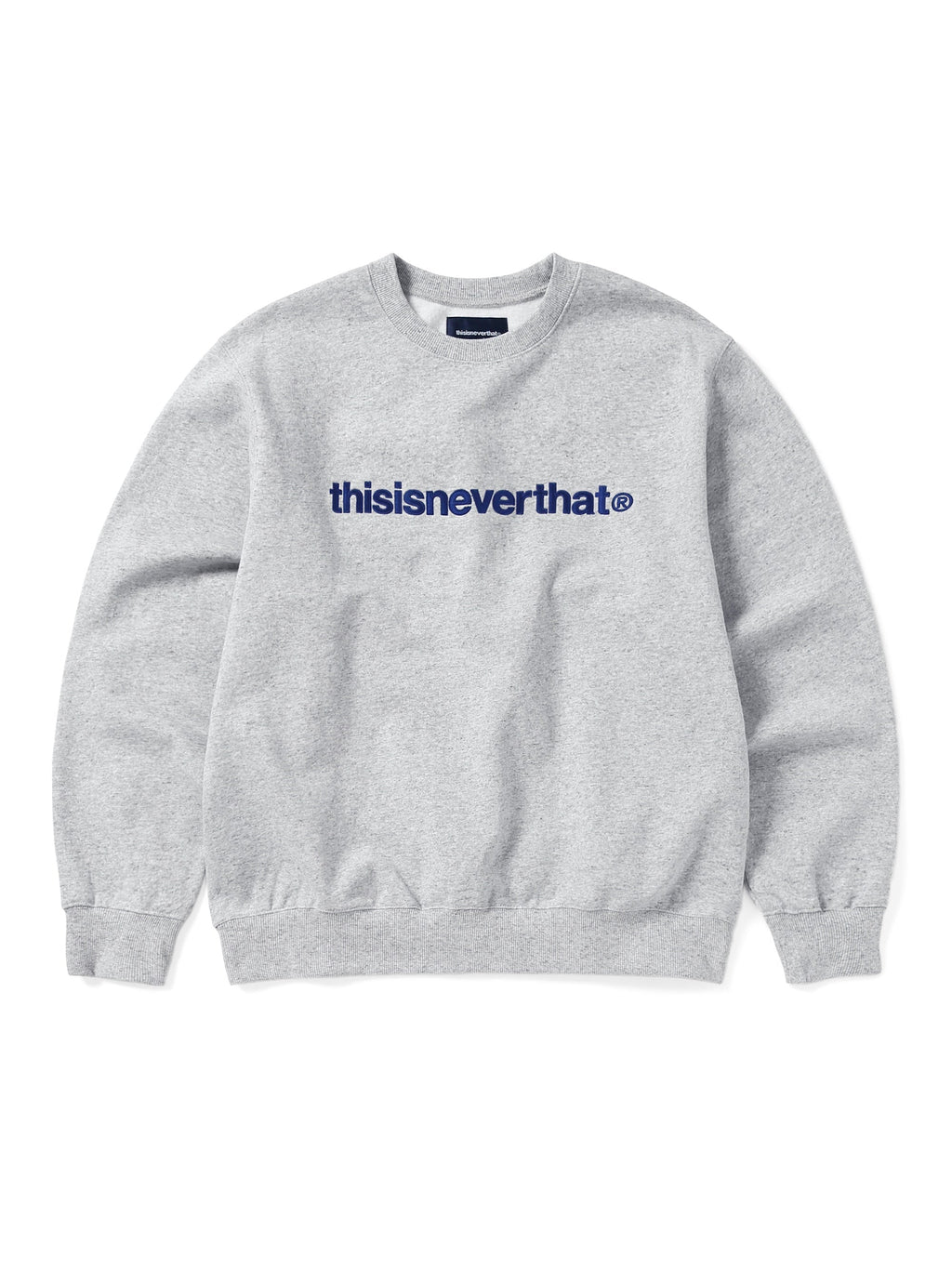 thisisneverthat - T-Logo Crewneck (Heather Grey) product image 1 | TRAB K-Fashion Australia
