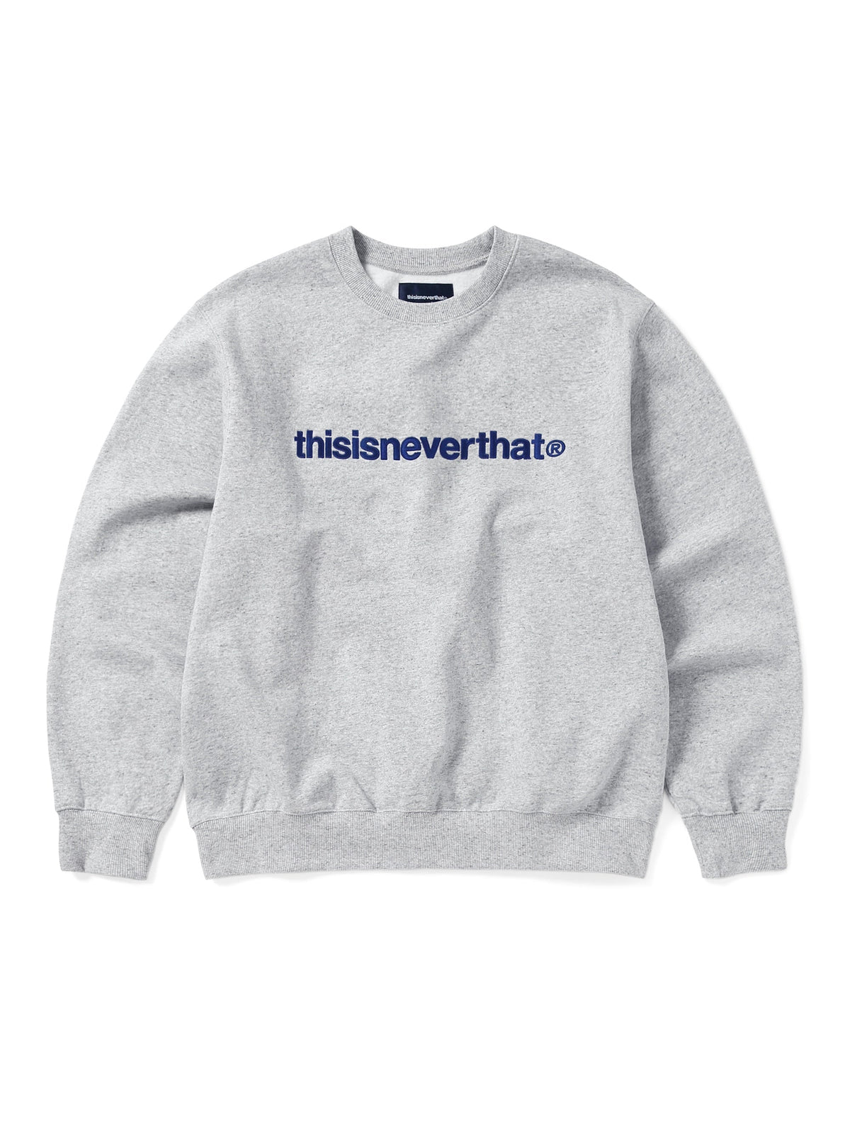 thisisneverthat - T-Logo Crewneck (Heather Grey) product image 1 | TRAB K-Fashion Australia