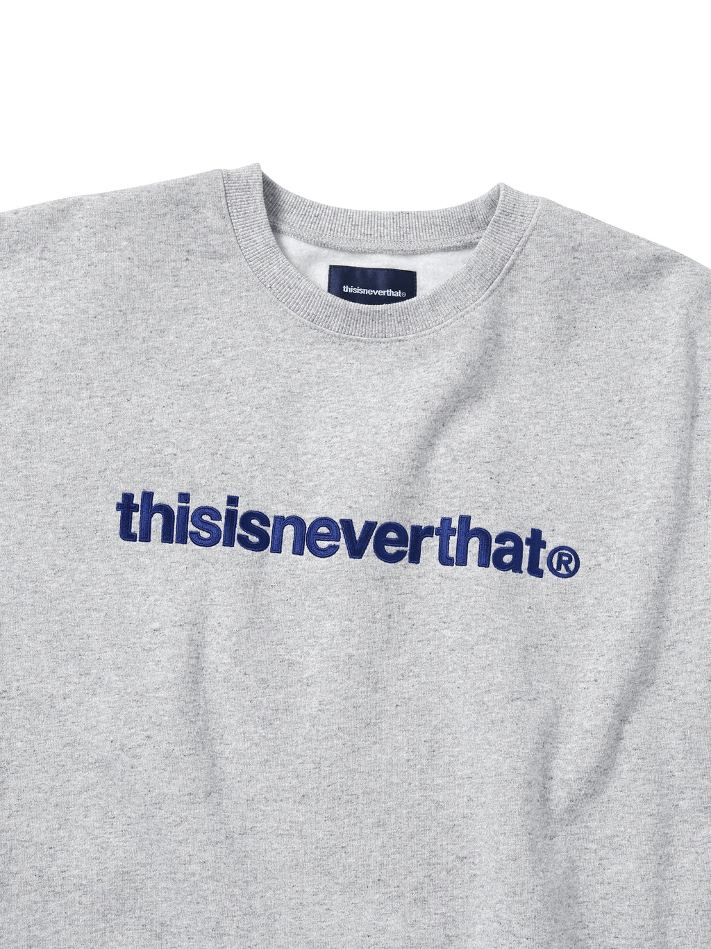 thisisneverthat - T-Logo Crewneck (Heather Grey) product image 2 | TRAB K-Fashion Australia