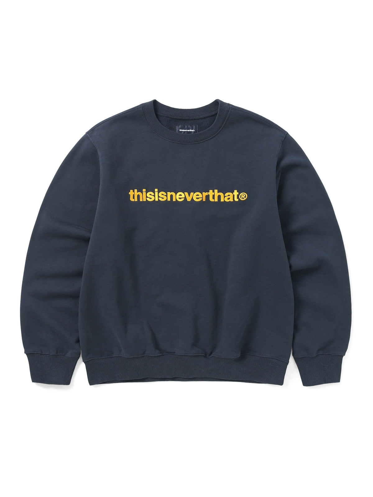 thisisneverthat - T-Logo Crewneck (Navy) product image 1 | TRAB K-Fashion Australia