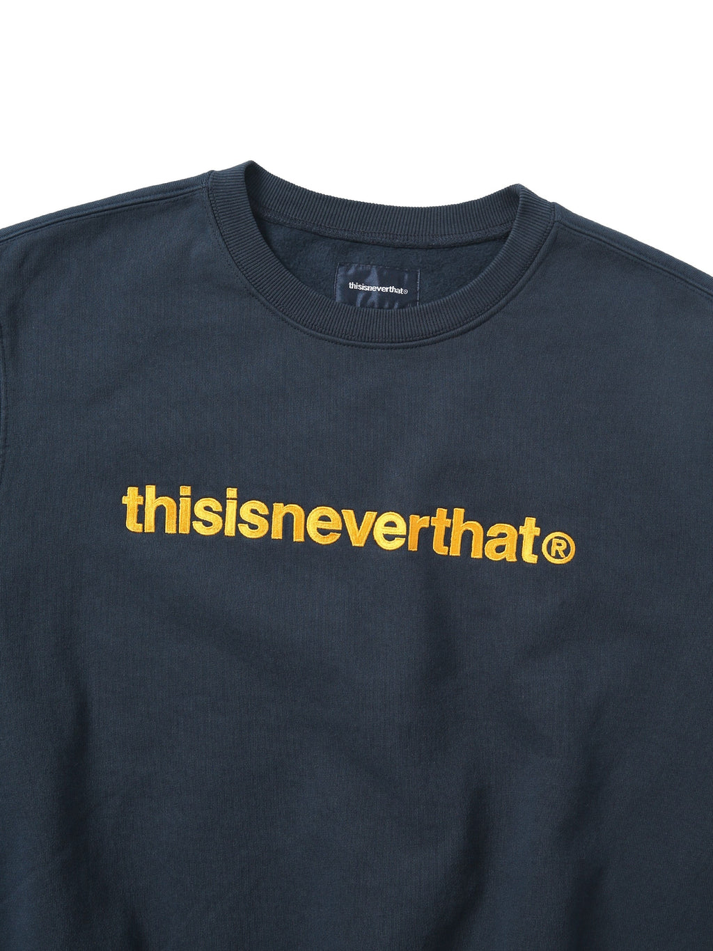 thisisneverthat - T-Logo Crewneck (Navy) product image 2 | TRAB K-Fashion Australia