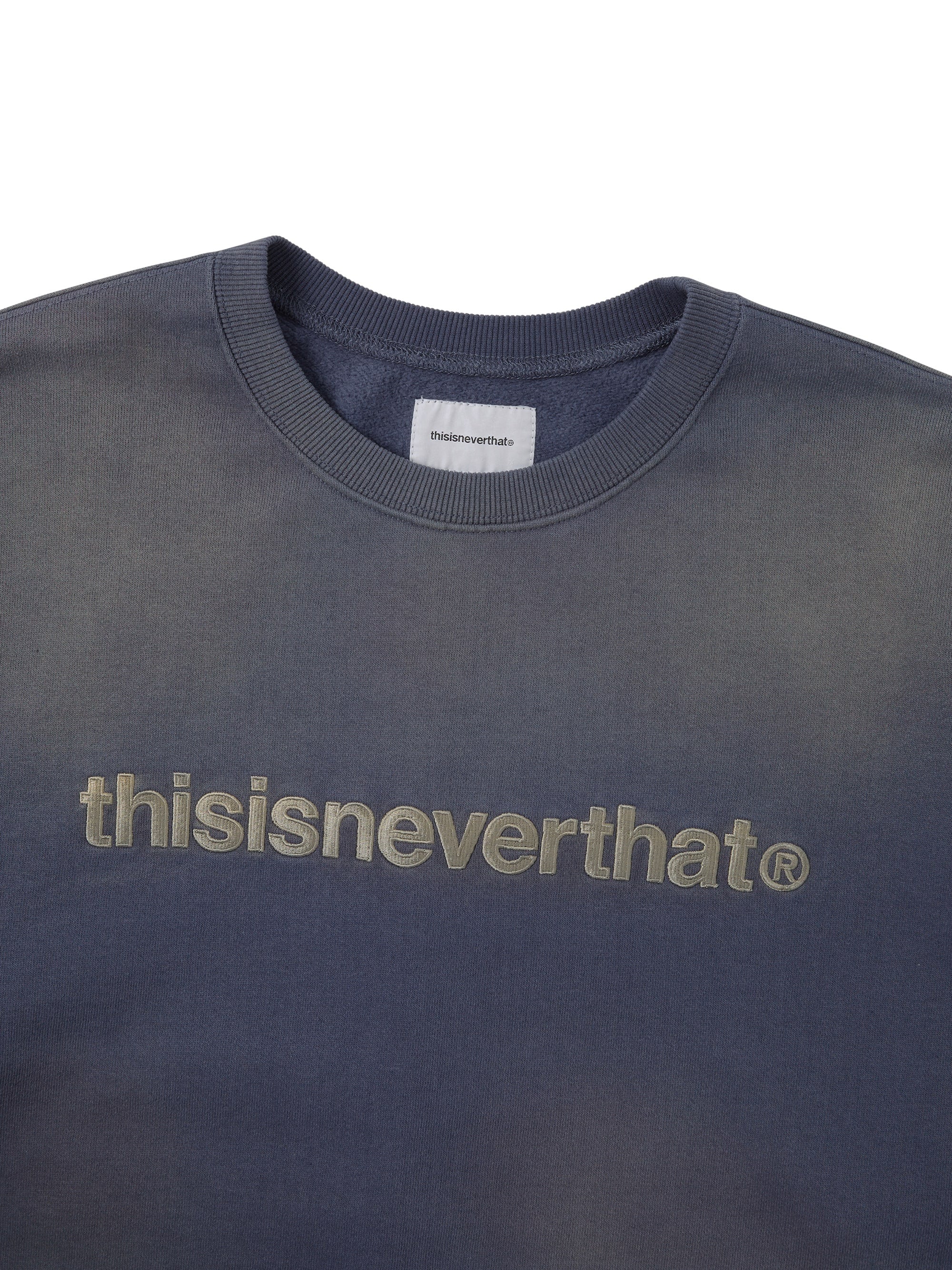 thisisneverthat - T-Logo Crewneck (Blue) product image 2 | TRAB K-Fashion Australia