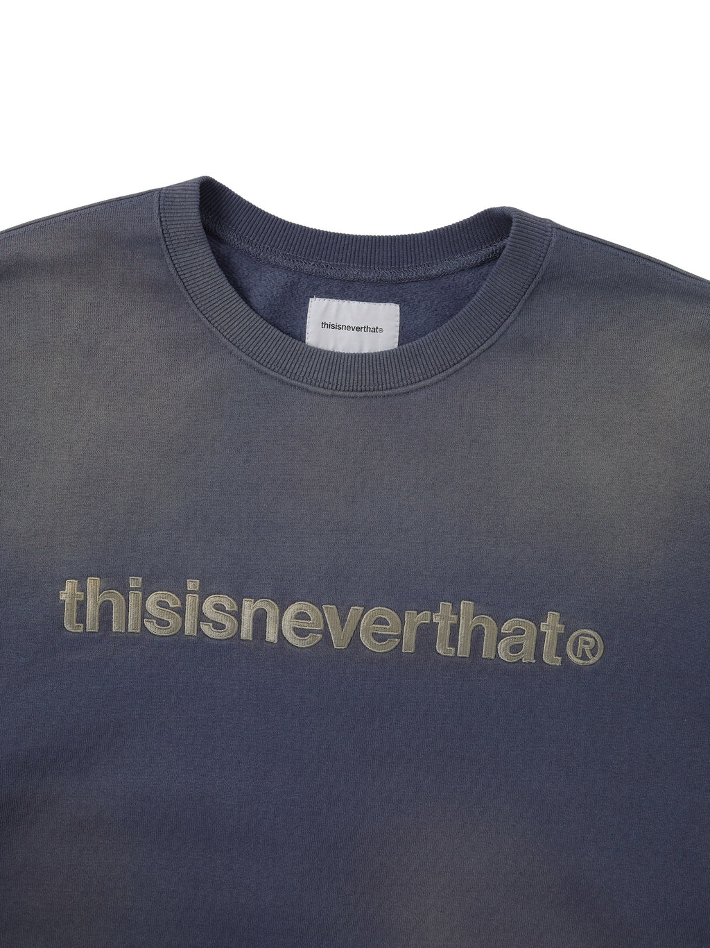 thisisneverthat - T-Logo Crewneck (Warm Blue) product image 2 | TRAB K-Fashion Australia