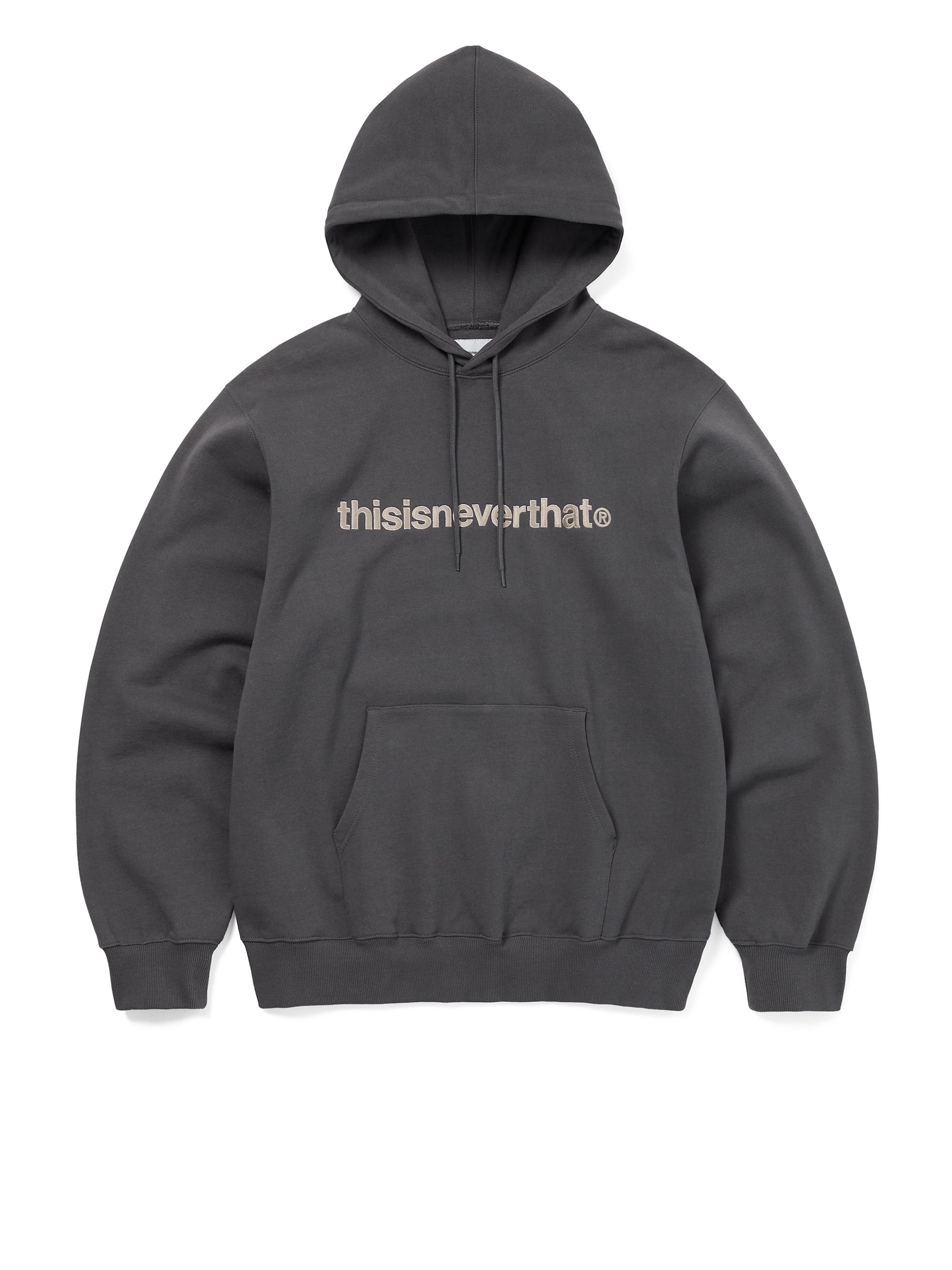 thisisneverthat - T-Logo Hoodie (Dark Grey) product image 1 | TRAB K-Fashion Australia