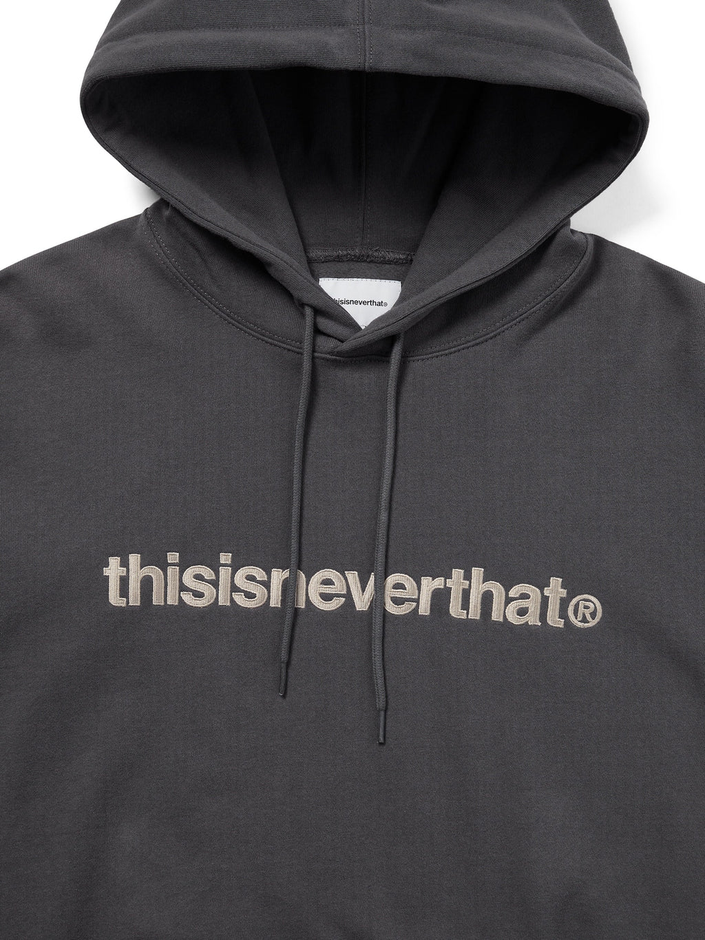 thisisneverthat - T-Logo Hoodie (Dark Grey) product image 2 | TRAB K-Fashion Australia