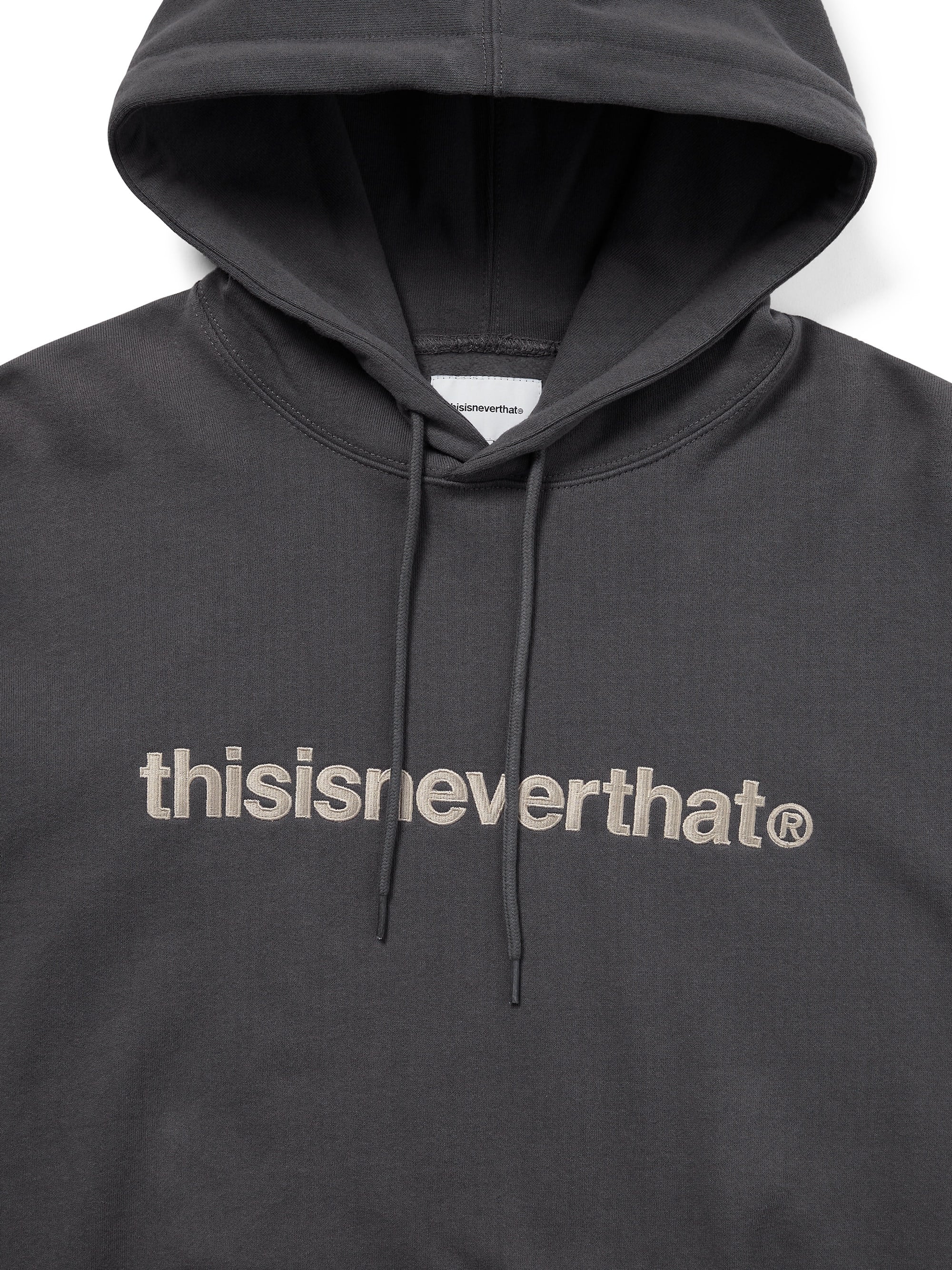 thisisneverthat - T-Logo Hoodie (Dark Grey) product image 2 | TRAB K-Fashion Australia