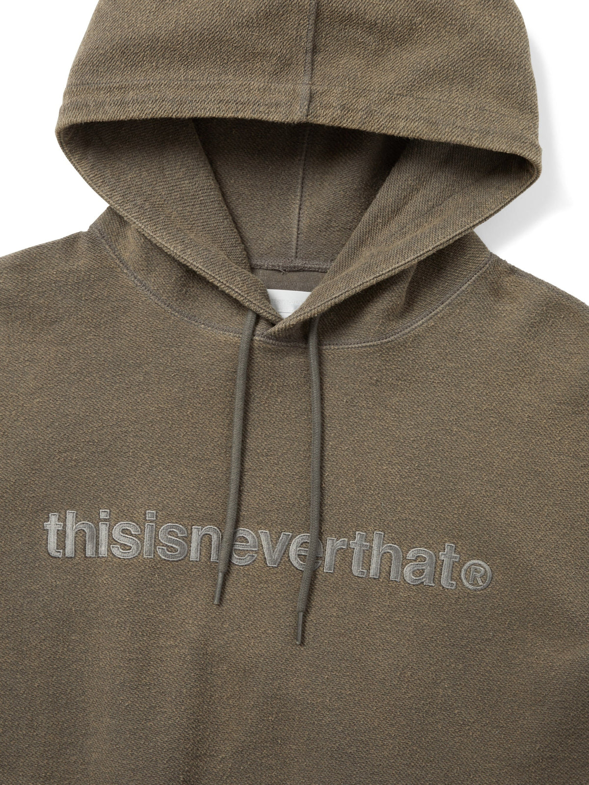 thisisneverthat - T-Logo Hoodie (Dark Mocha) product image 2 | TRAB K-Fashion Australia