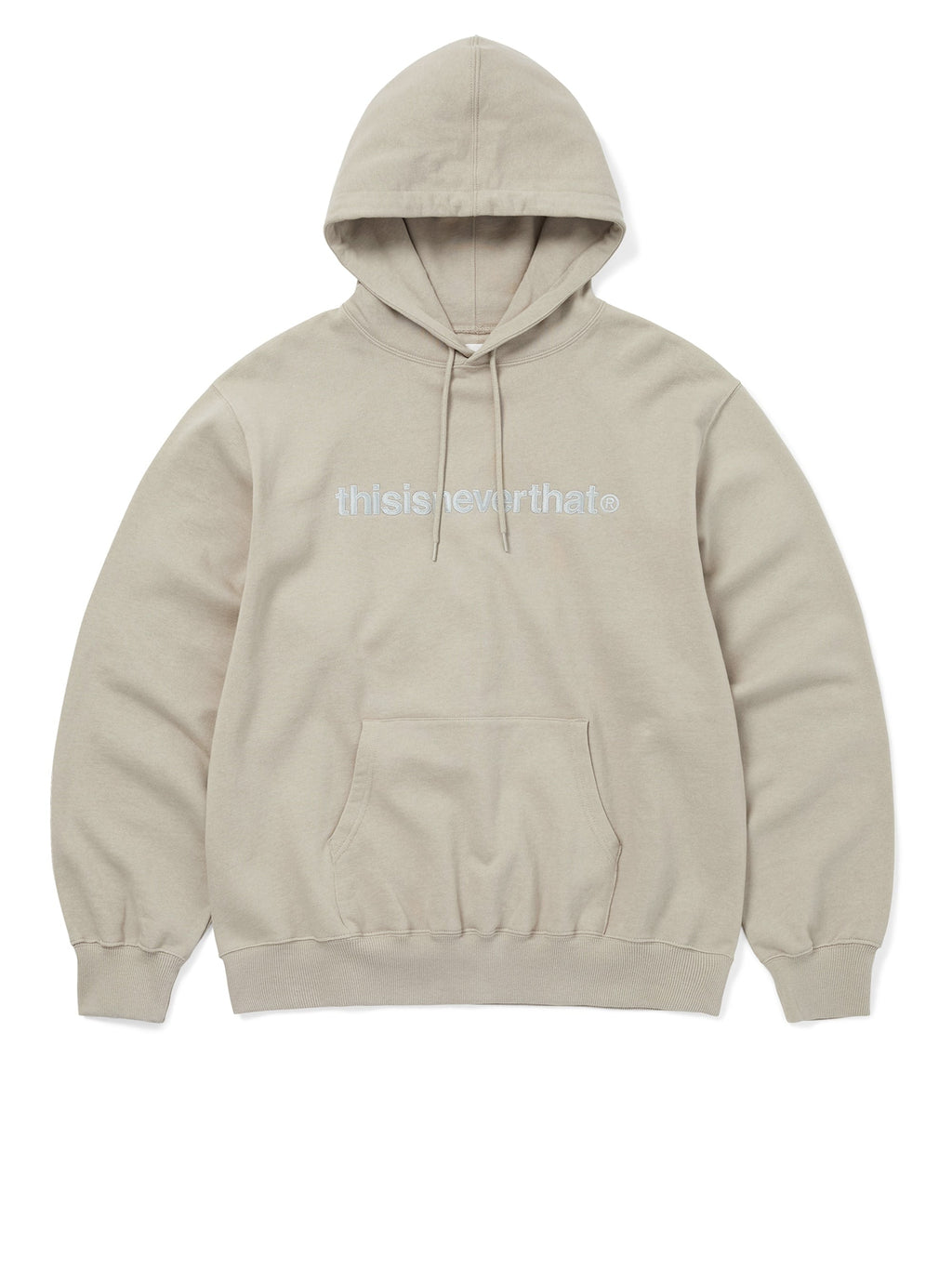 thisisneverthat - T-Logo Hoodie (Deep Beige) product image 1 | TRAB K-Fashion Australia