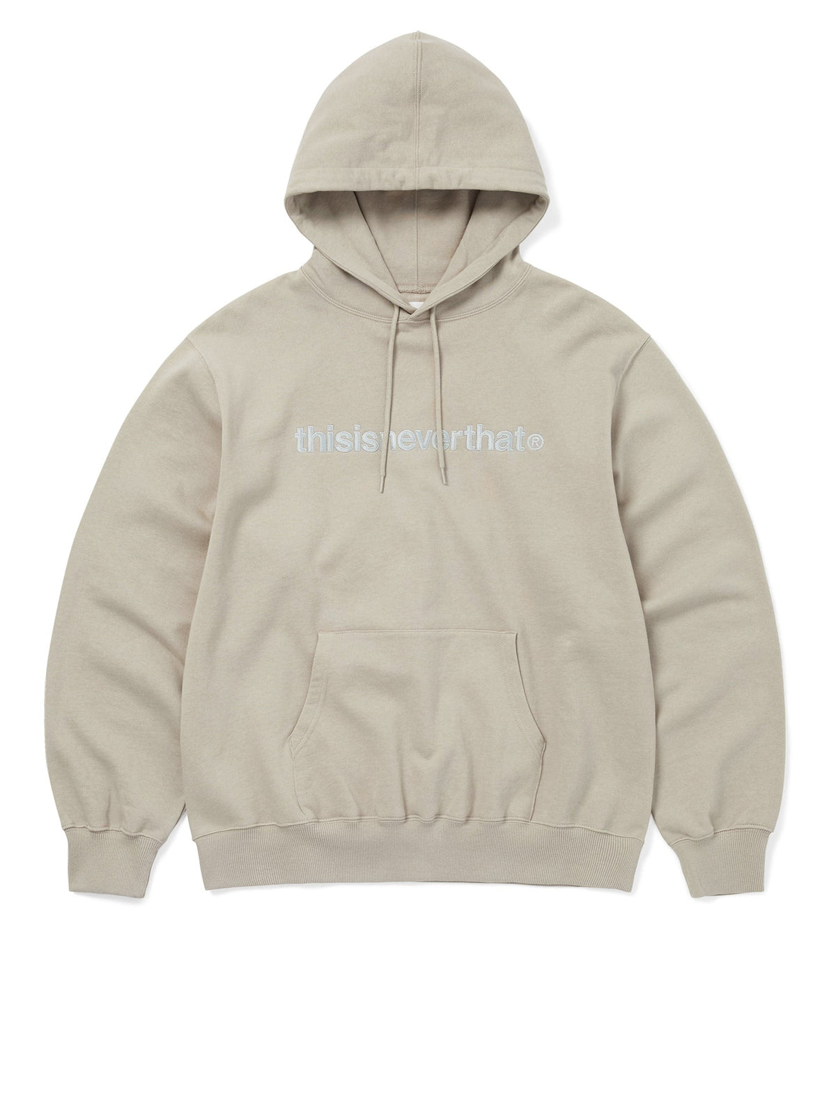 thisisneverthat - T-Logo Hoodie (Deep Beige) product image 1 | TRAB K-Fashion Australia