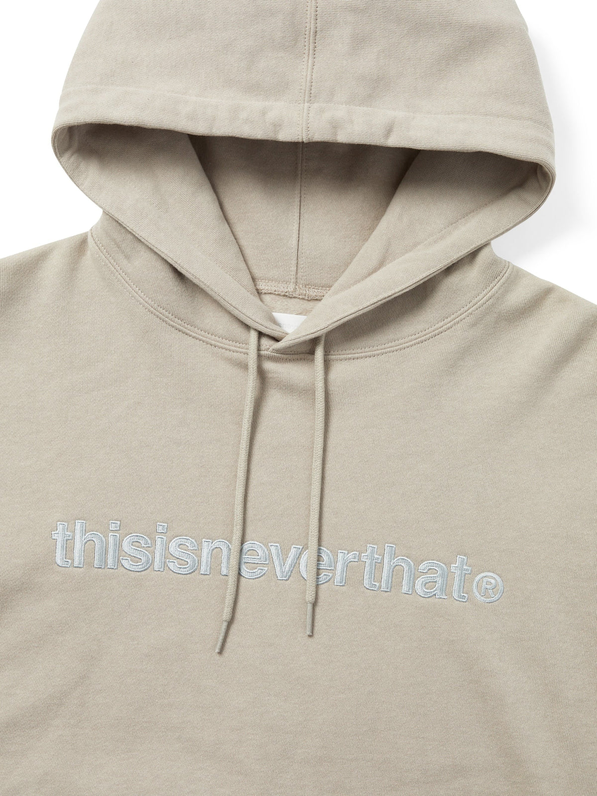 thisisneverthat - T-Logo Hoodie (Deep Beige) product image 2 | TRAB K-Fashion Australia