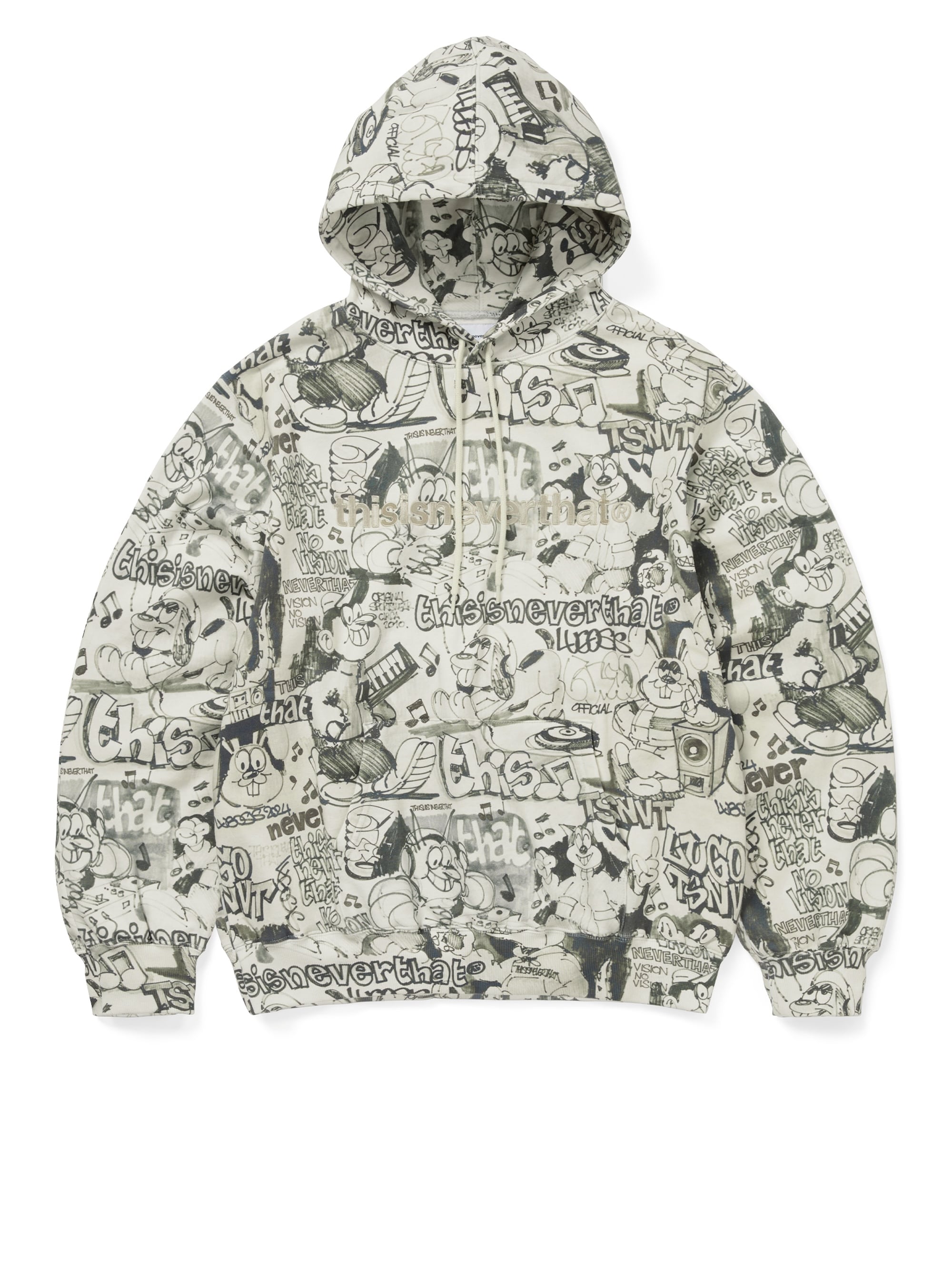 thisisneverthat - T-Logo Hoodie (Graffiti) product image 1 | TRAB K-Fashion Australia