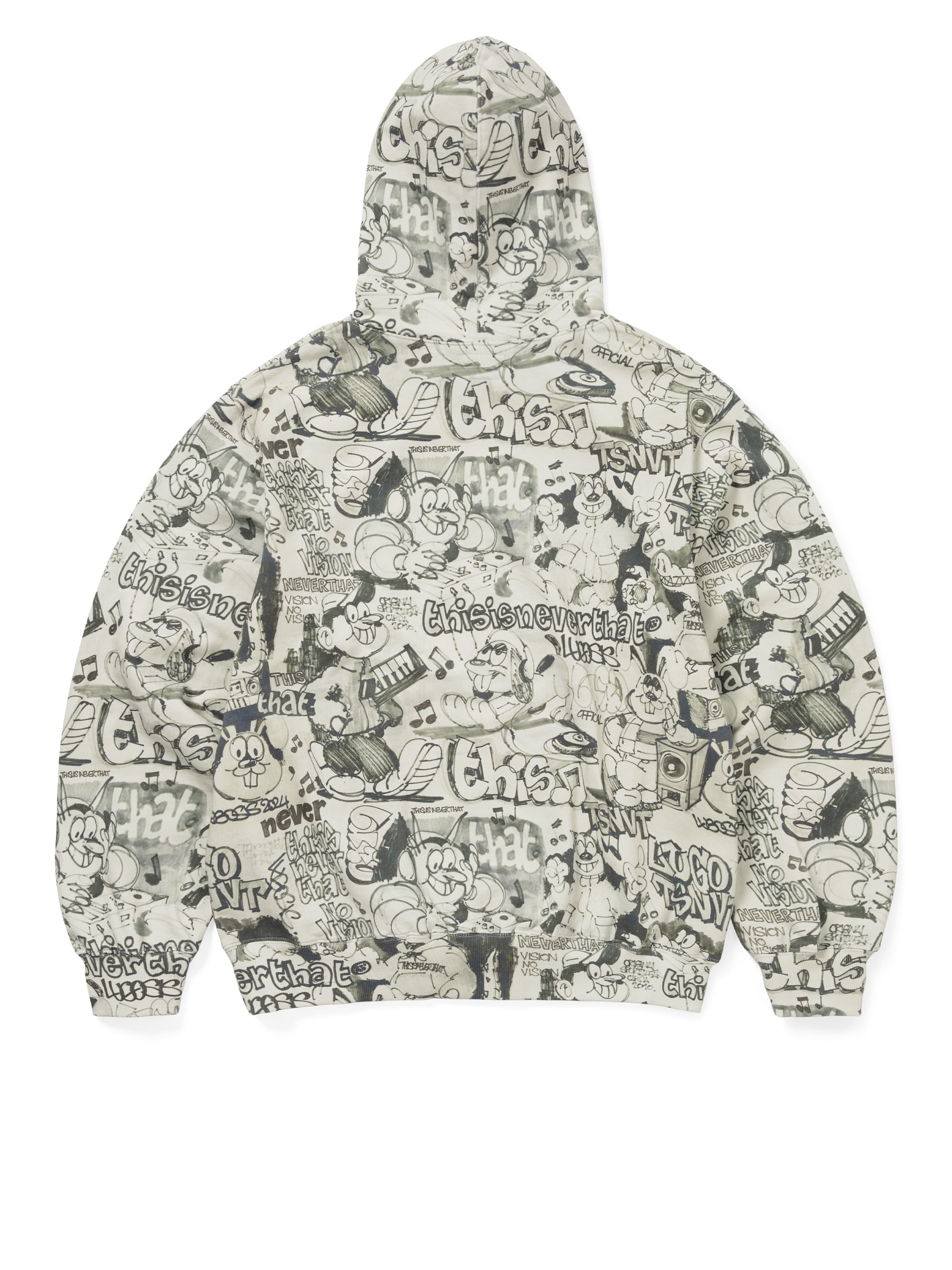 thisisneverthat - T-Logo Hoodie (Graffiti) product image 4 | TRAB K-Fashion Australia