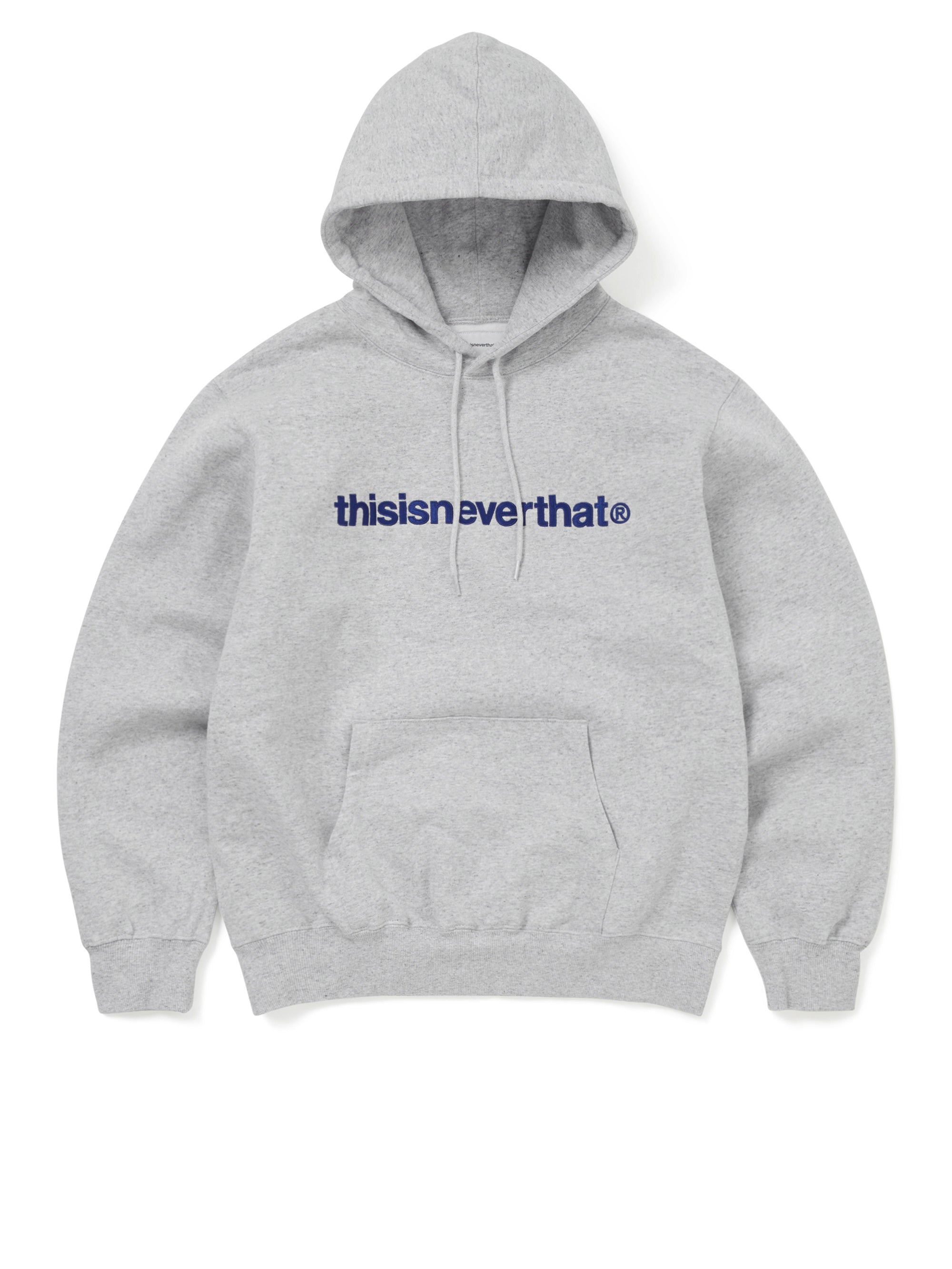 thisisneverthat - T-Logo Hoodie (Heather Grey) product image 1 | TRAB K-Fashion Australia