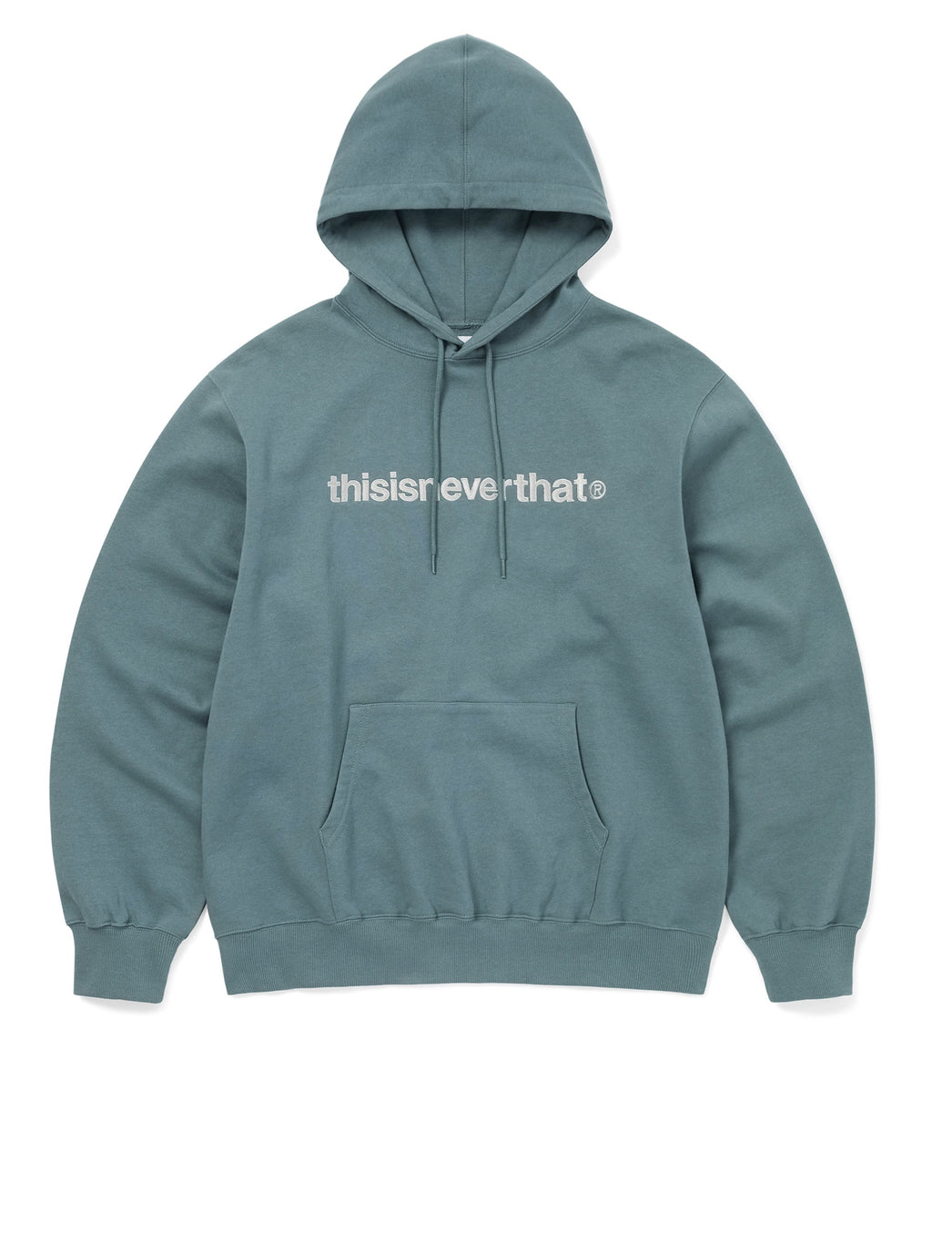 thisisneverthat - T-Logo Hoodie (Teal) product image 1 | TRAB K-Fashion Australia